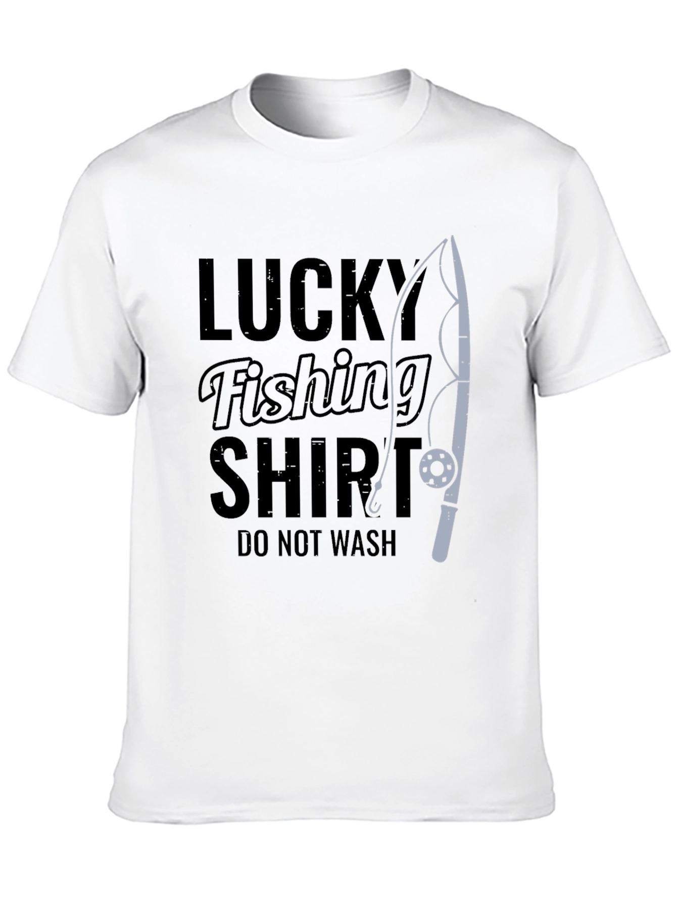Lucky Fishing Shirt - Funny Graphic Tee