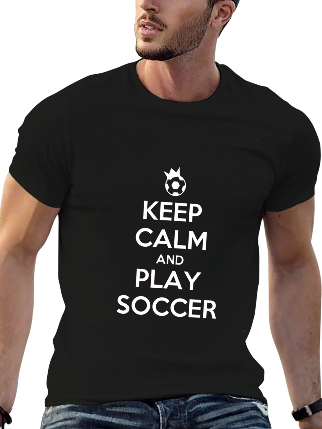 Keep Calm and Play Soccer T-Shirt