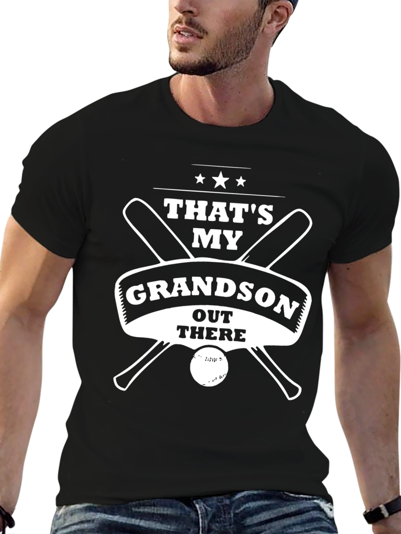 Thats My Grandson Baseball T-Shirt
