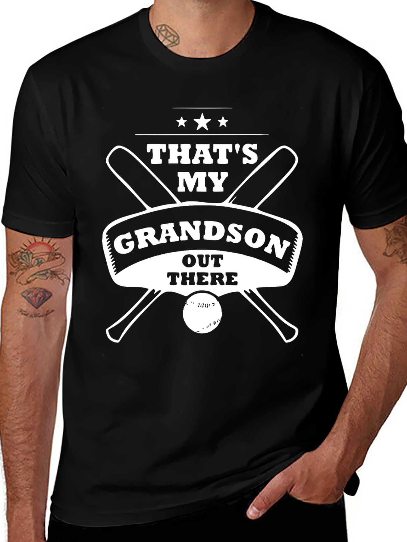 Thats My Grandson Baseball T-Shirt
