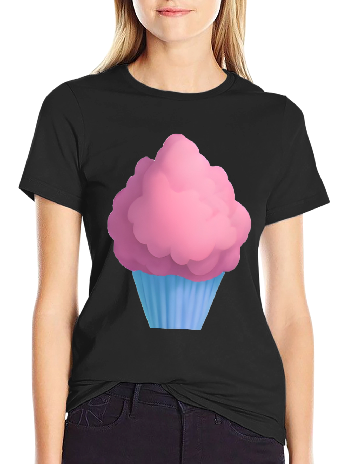 Cupcake Graphic Tee - Sweet Treat Style