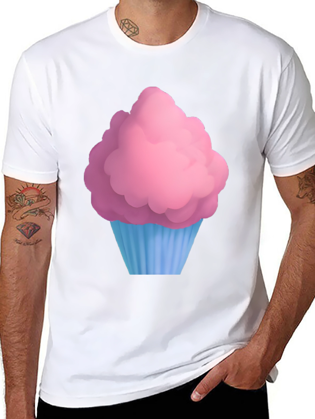 Cupcake Graphic Tee - Sweet Treat Style