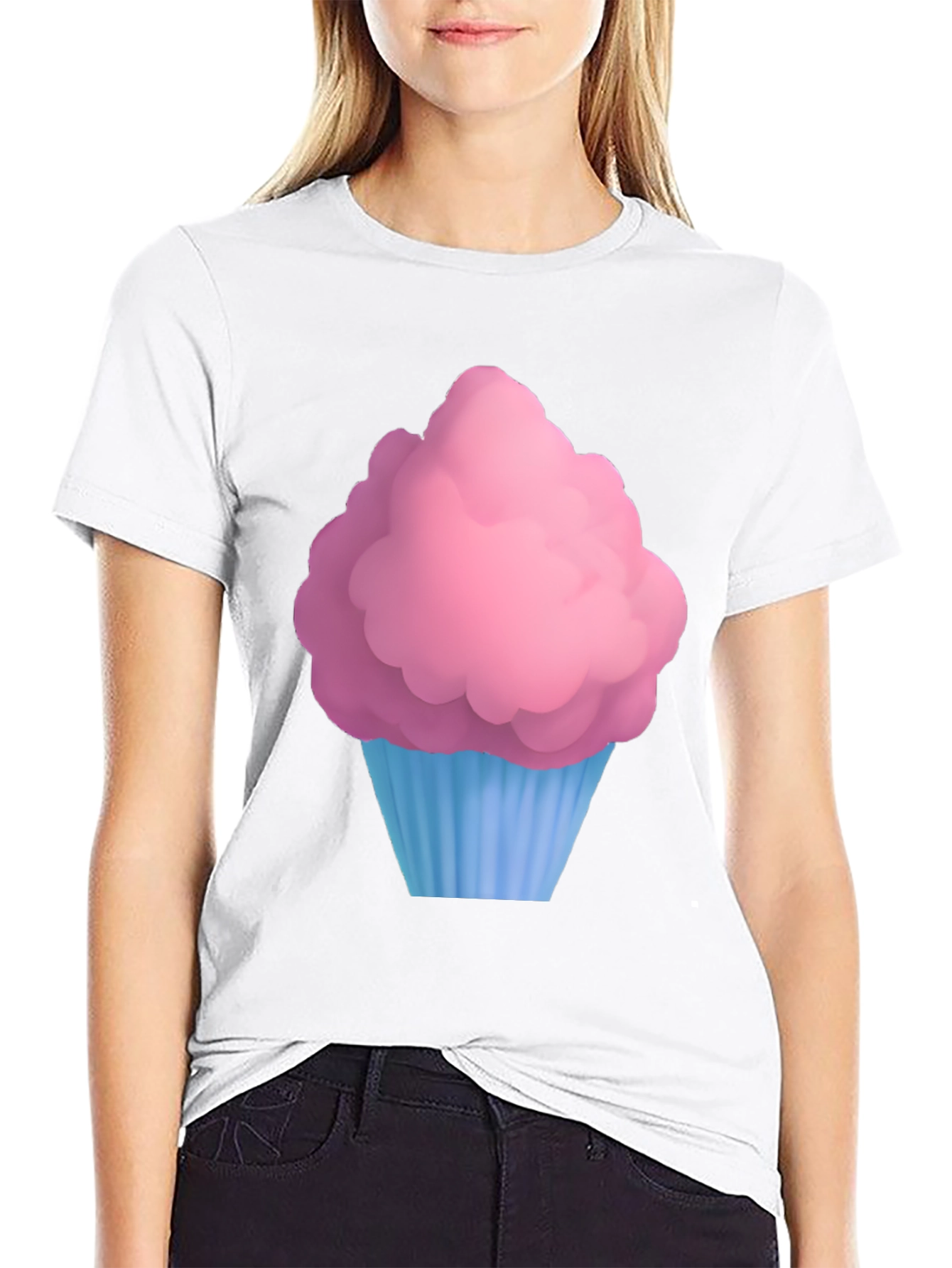 Cupcake Graphic Tee - Sweet Treat Style