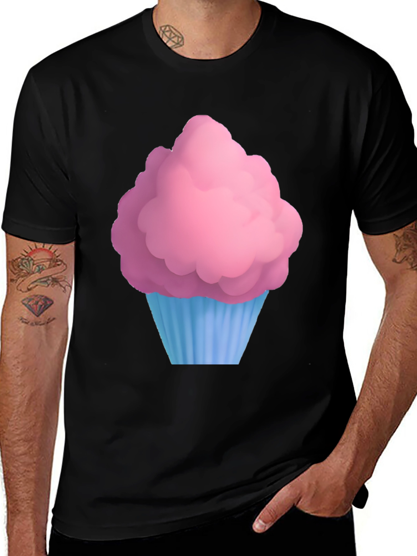 Cupcake Graphic Tee - Sweet Treat Style