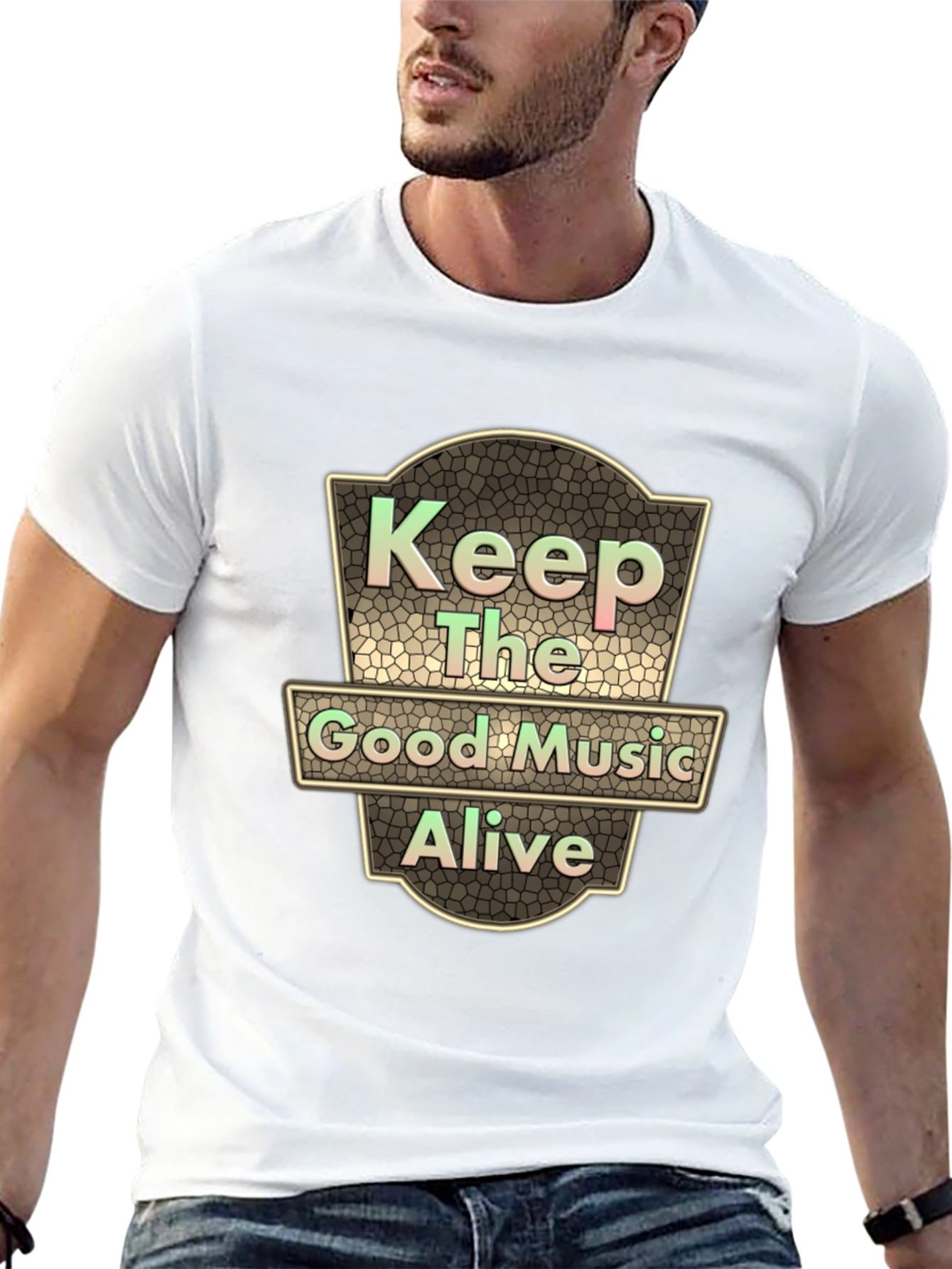 Keep The Good Music Alive Black T-Shirt