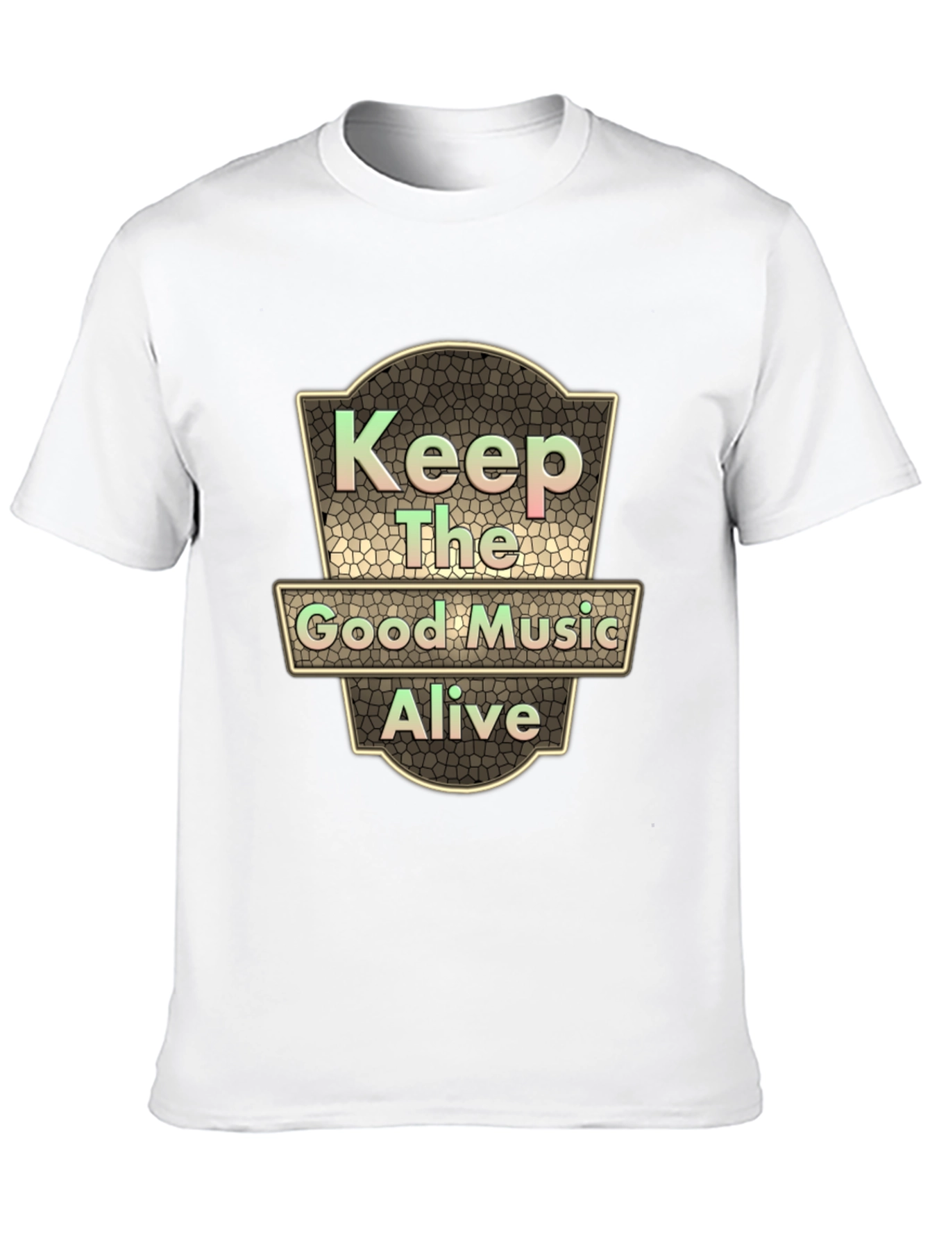 Keep The Good Music Alive Black T-Shirt