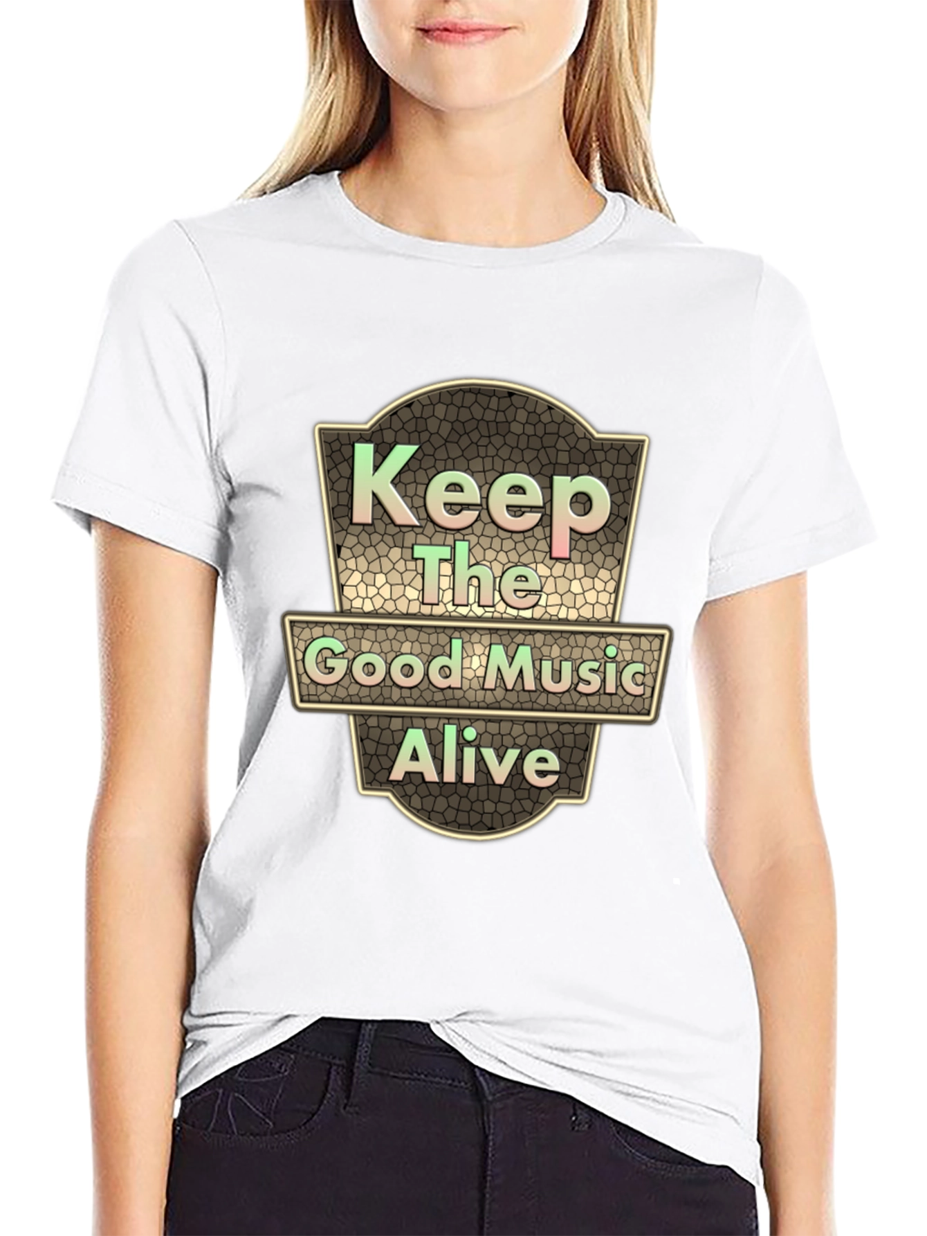Keep The Good Music Alive Black T-Shirt