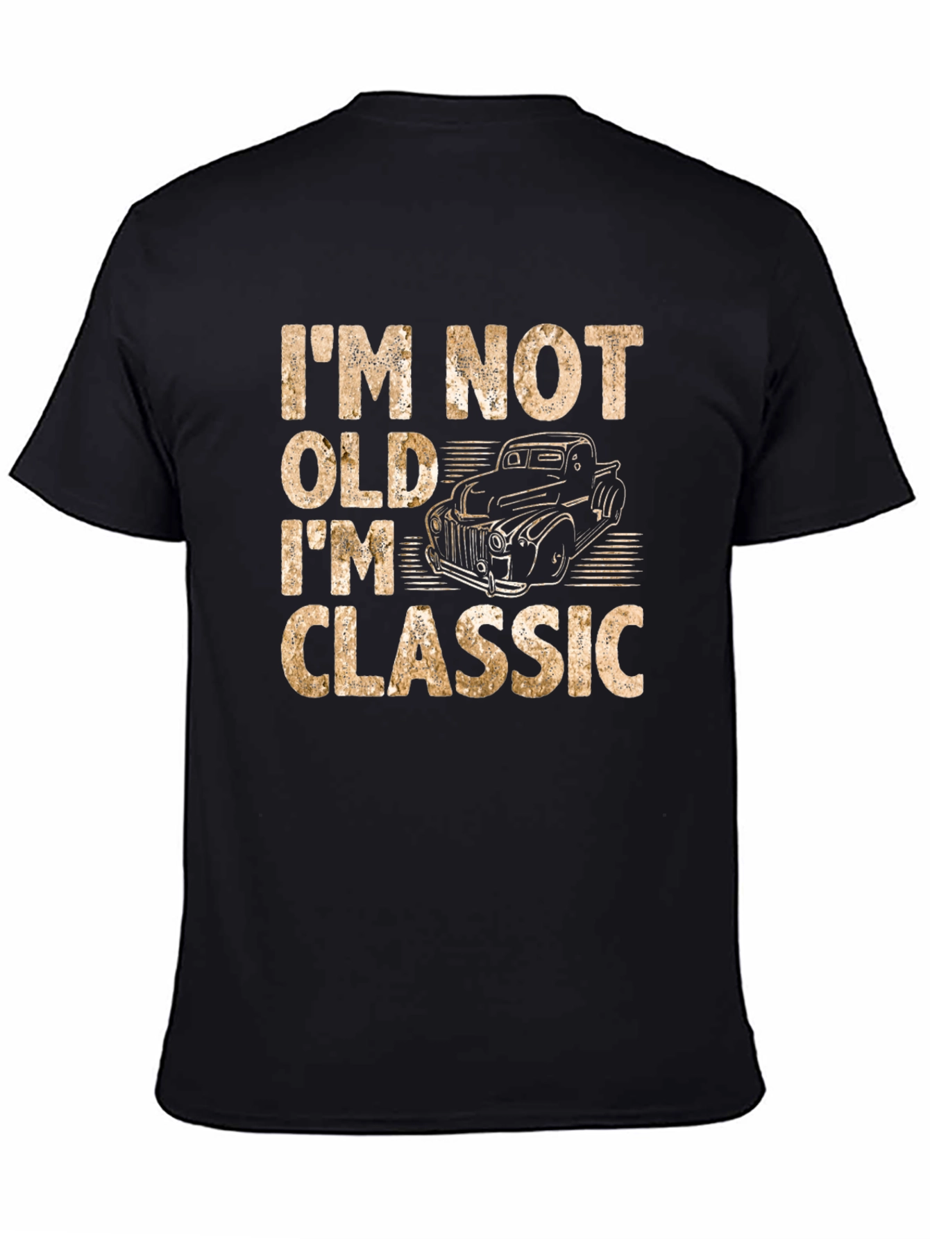Im Not Old Im Classic Mens Black T-Shirt