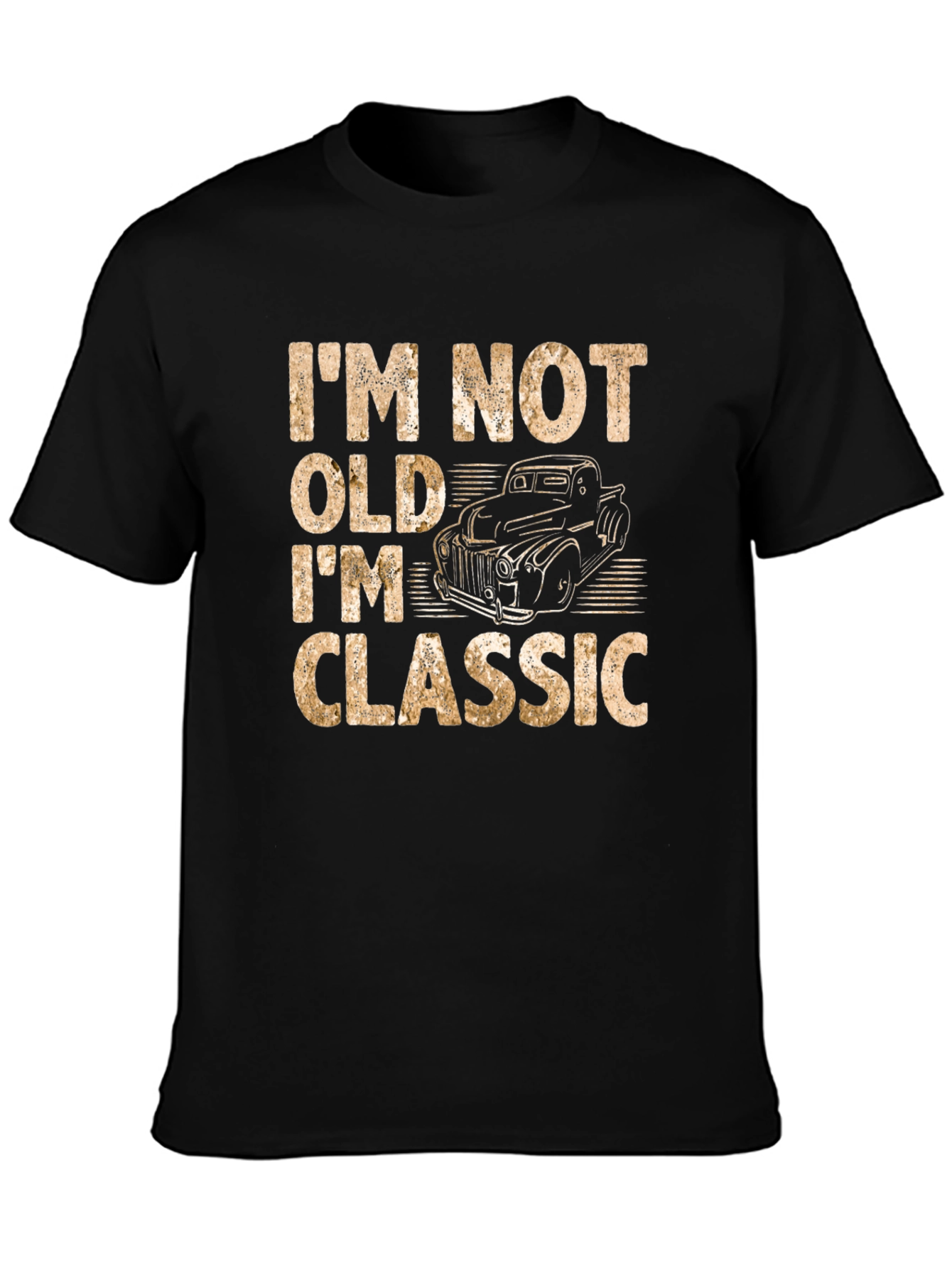 Im Not Old Im Classic Mens Black T-Shirt