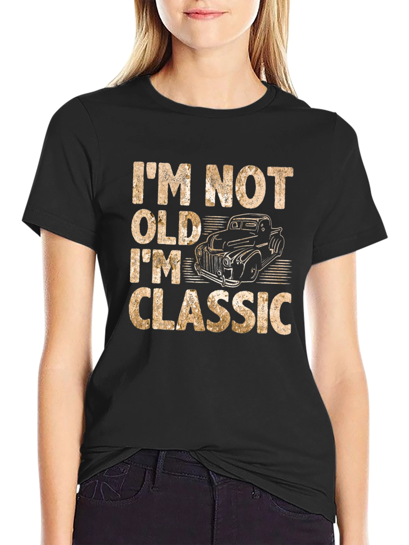 Im Not Old Im Classic Mens Black T-Shirt