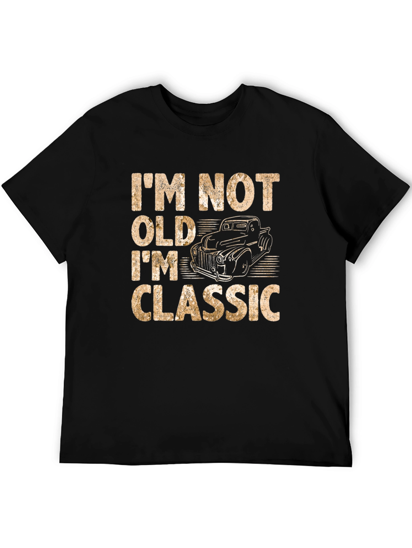 Im Not Old Im Classic Mens Black T-Shirt