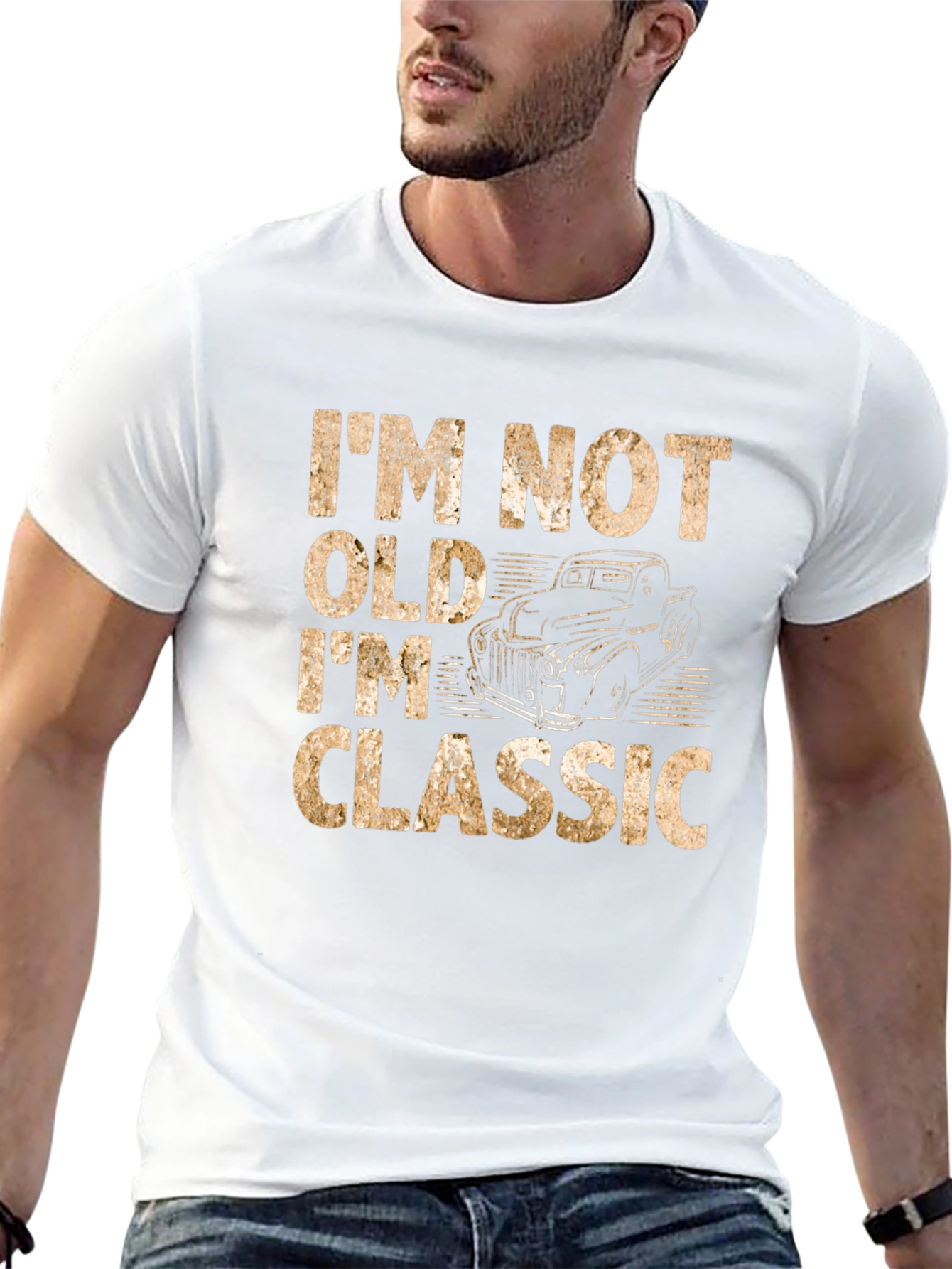 Im Not Old Im Classic Mens Black T-Shirt
