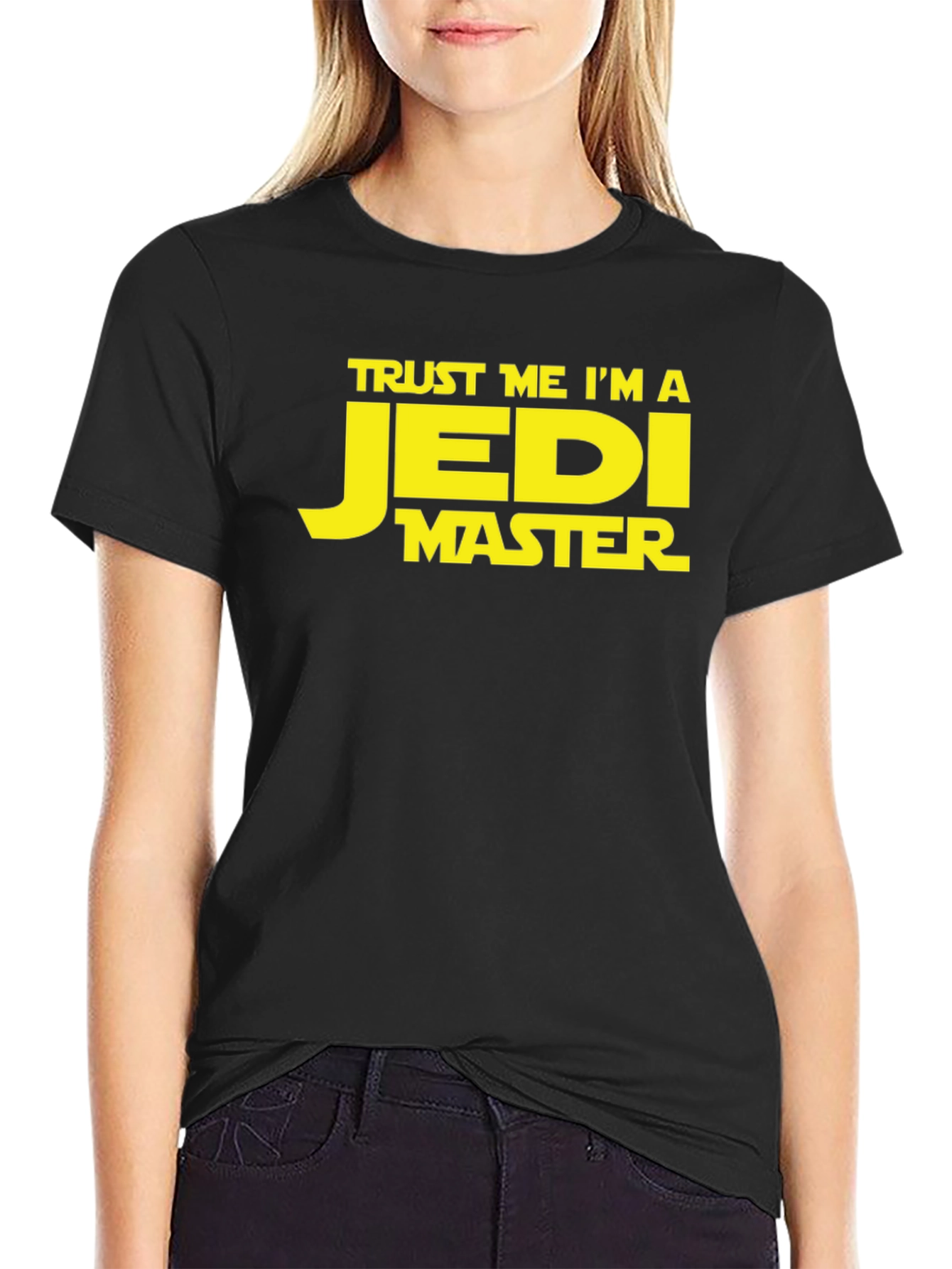 Trust Me Im A Jedi Master T-Shirt - Black