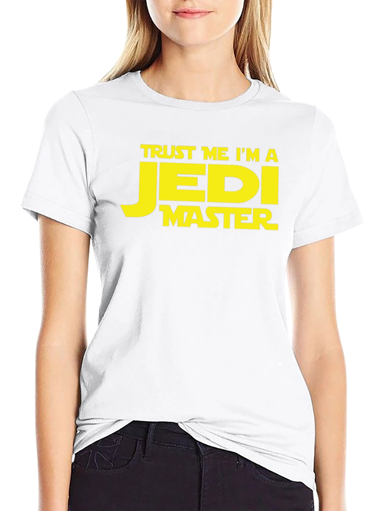 Trust Me Im A Jedi Master T-Shirt - Black