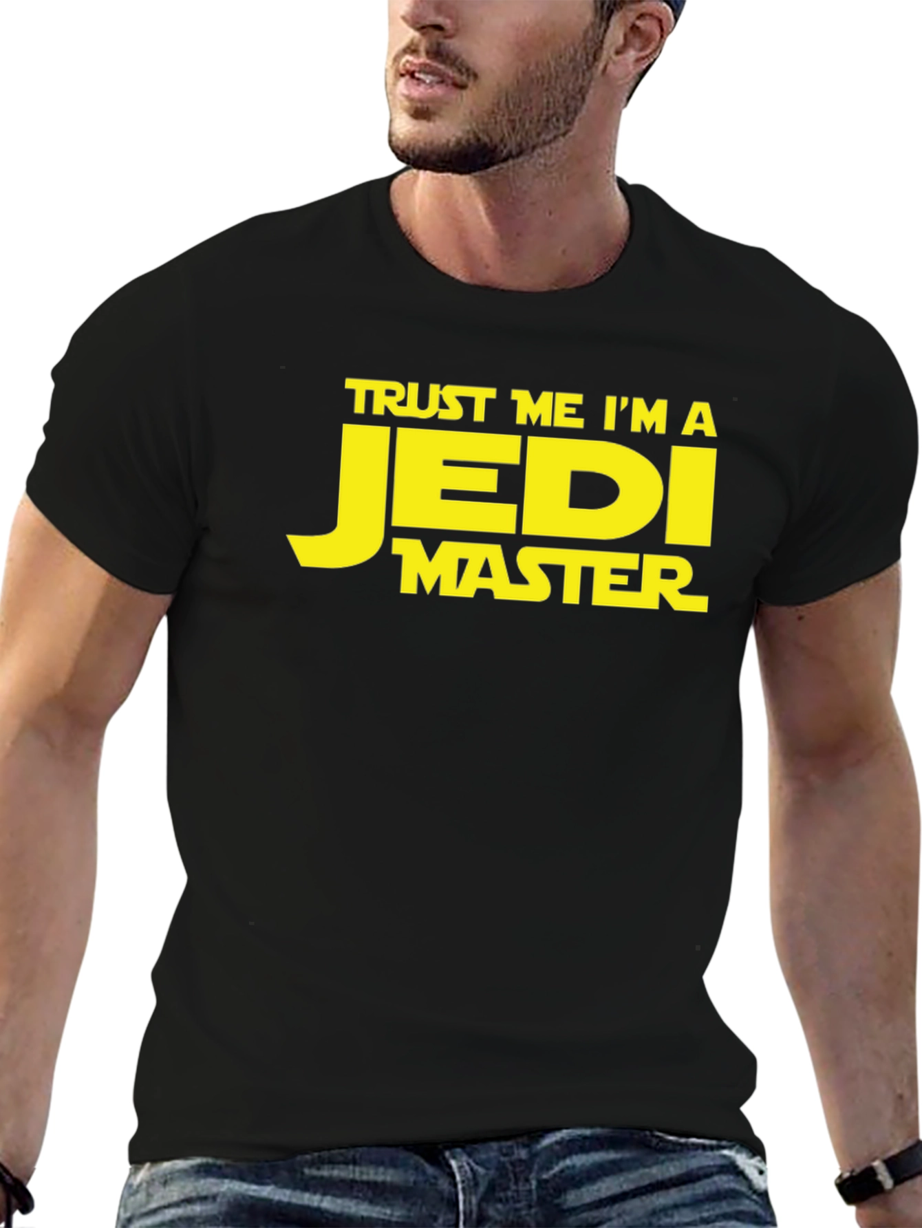 Trust Me Im A Jedi Master T-Shirt - Black