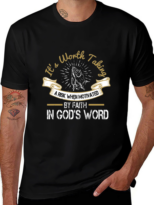 Faith-Inspired T-Shirt: Worth Taking a Risk