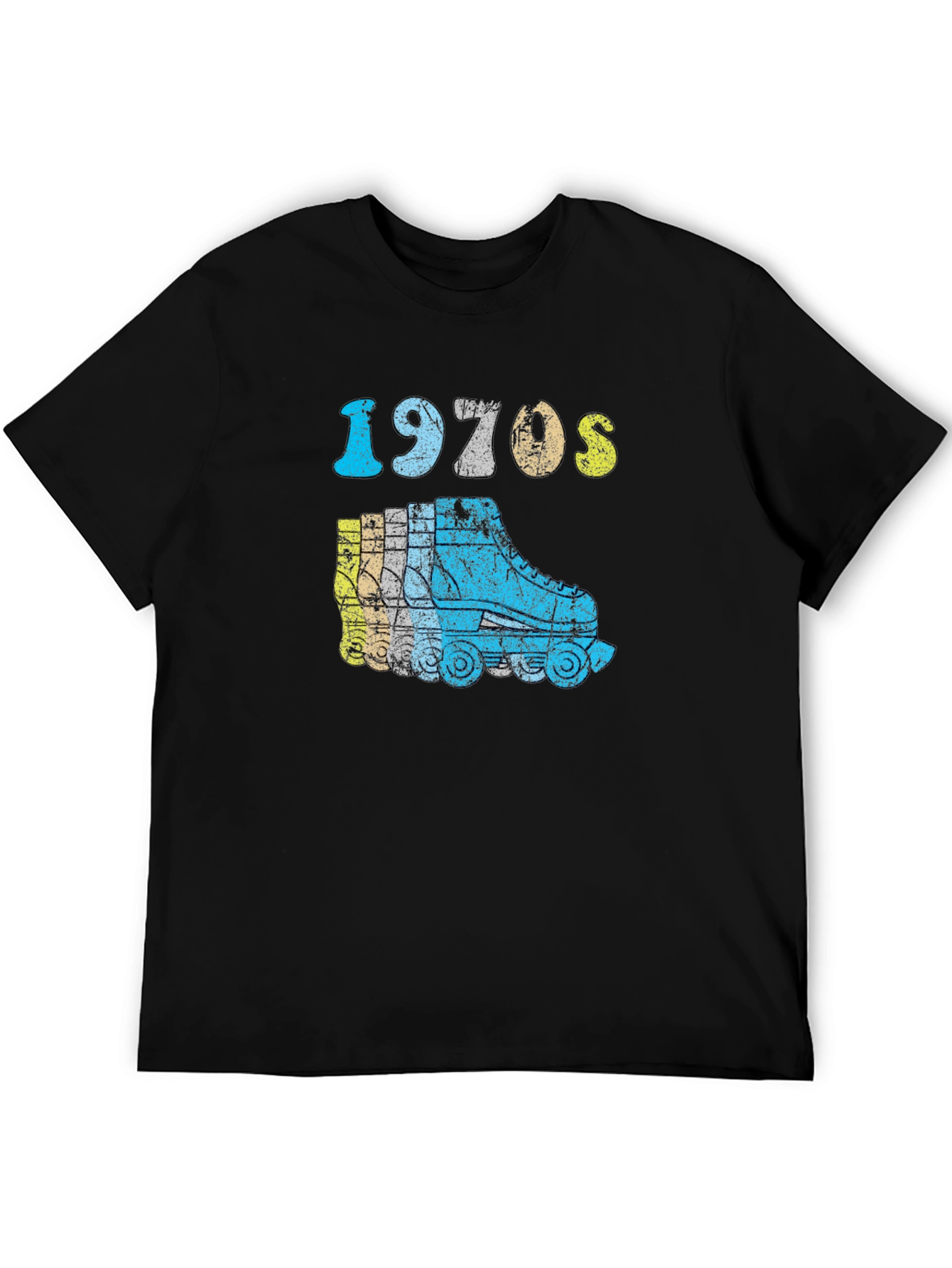 Retro 1970s Roller Skate T-Shirt