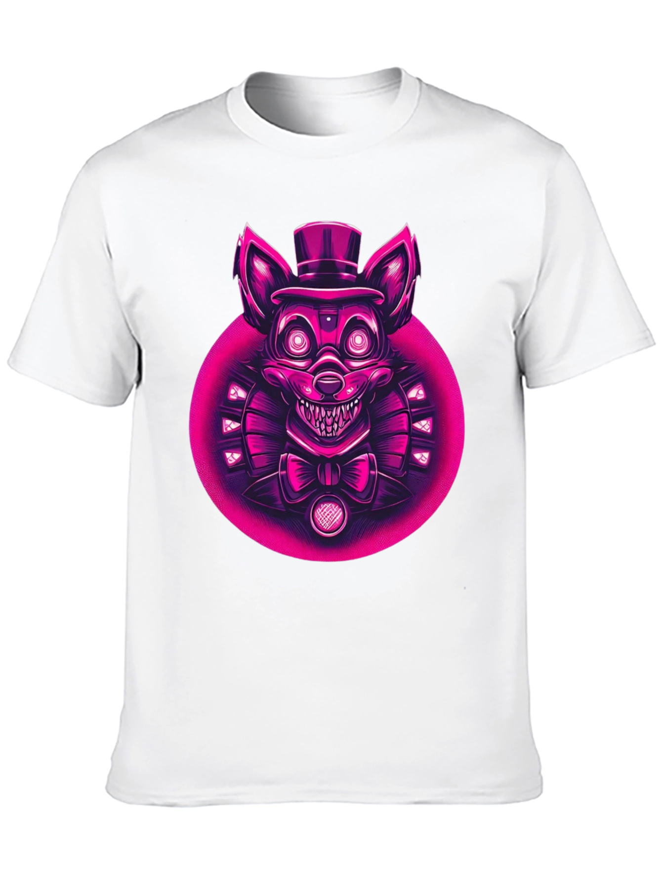 FNAF Character Graphic Tee - Black