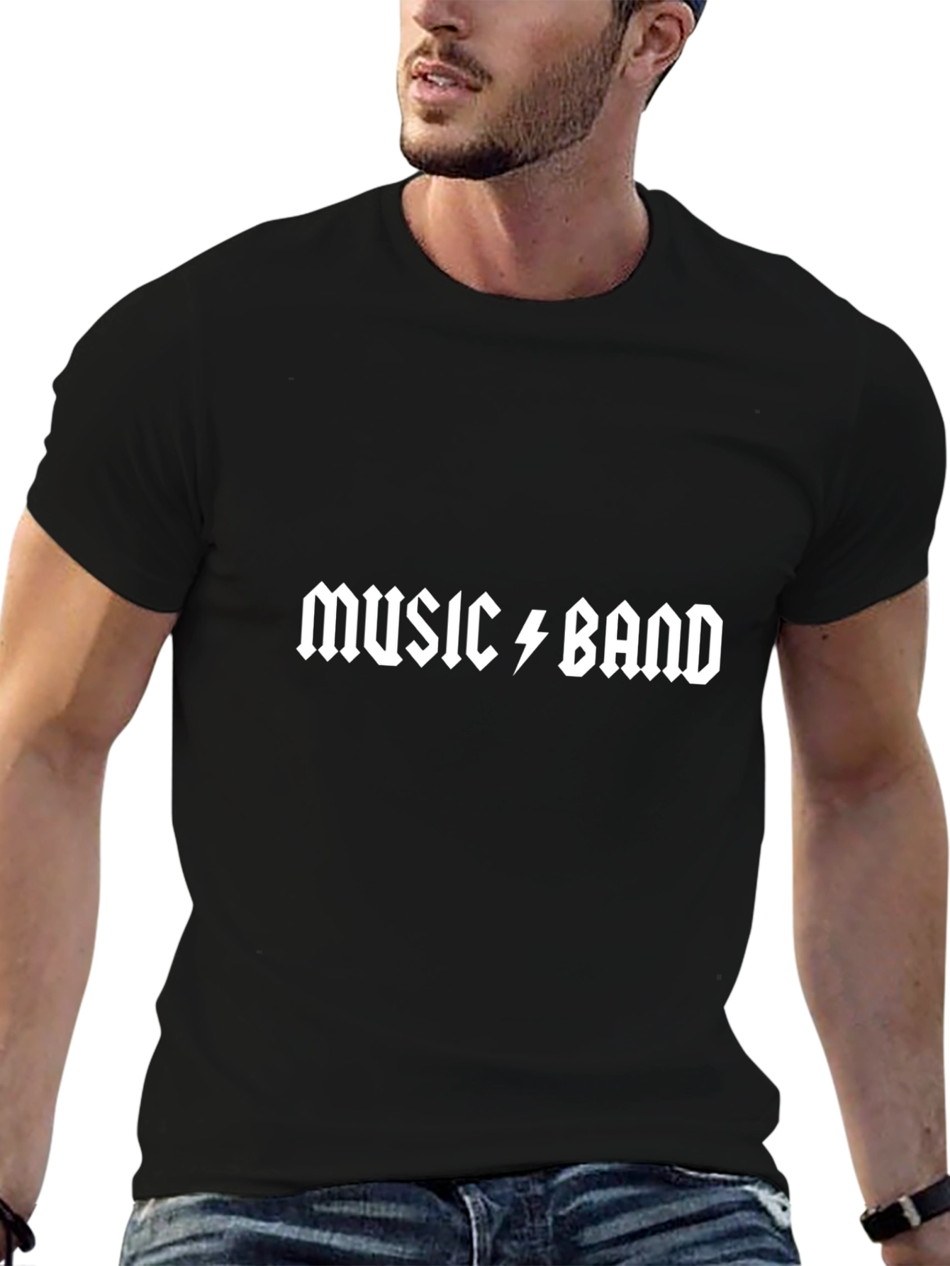 Music Band Graphic Tee - Rock and Roll Style