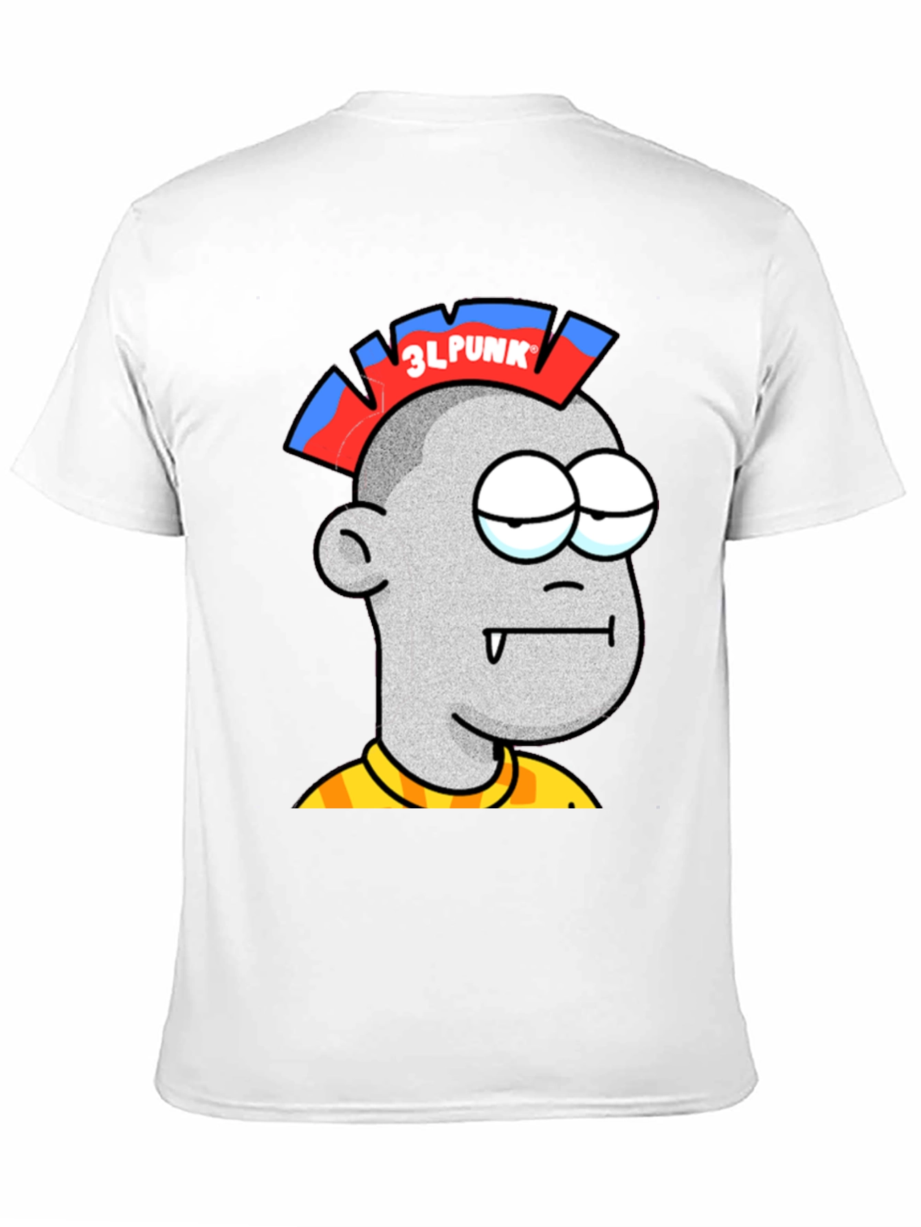 3LPUNK Cartoon Graphic T-Shirt