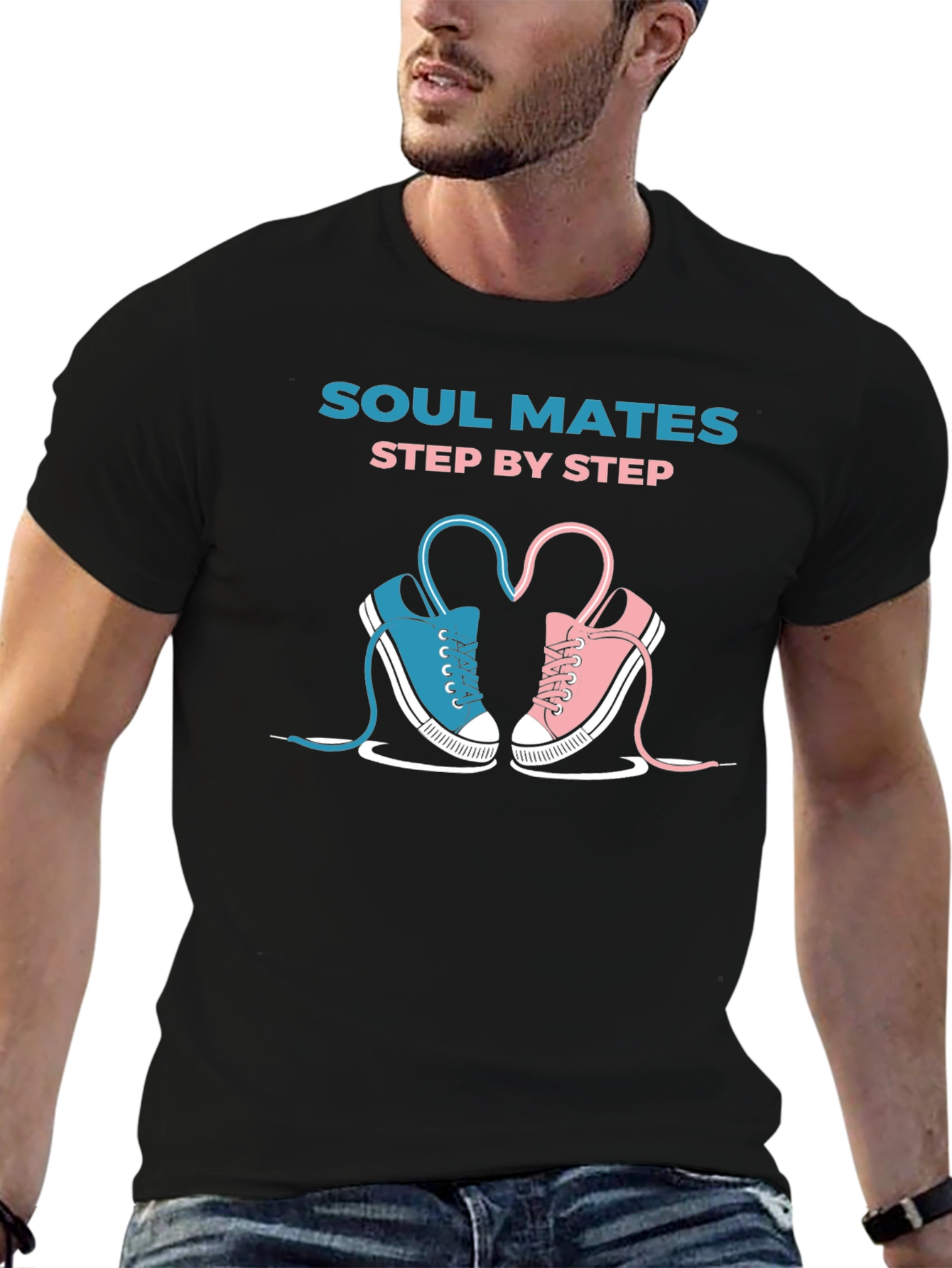 Soul Mates Step By Step Graphic T-Shirt