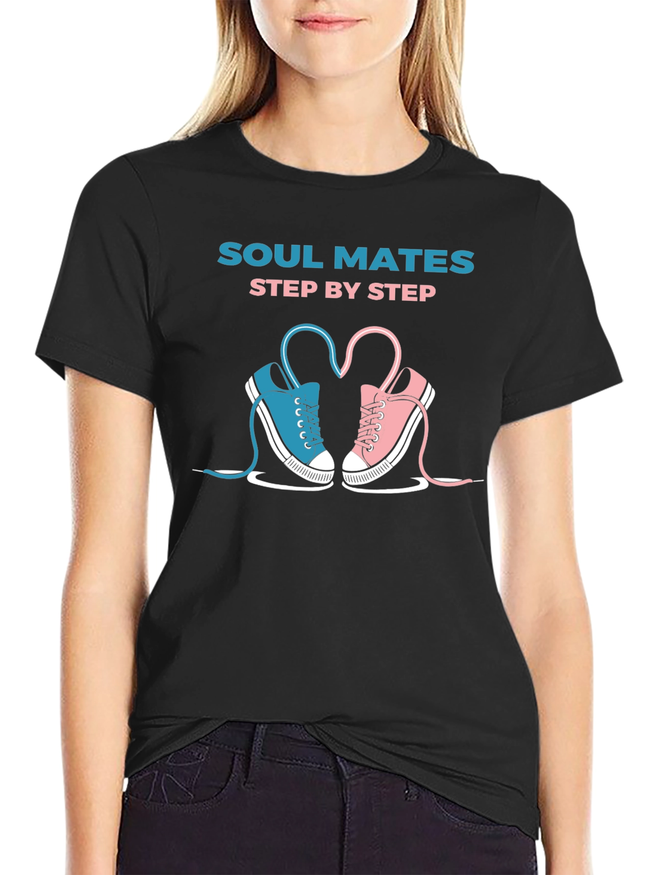Soul Mates Step By Step Graphic T-Shirt