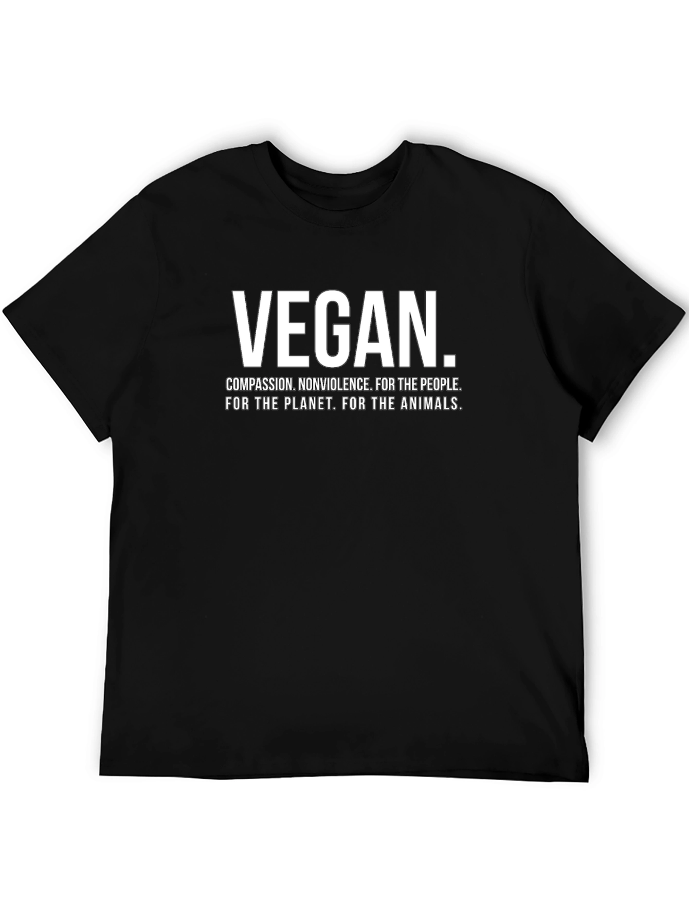 Vegan T-Shirt - Compassion Nonviolence