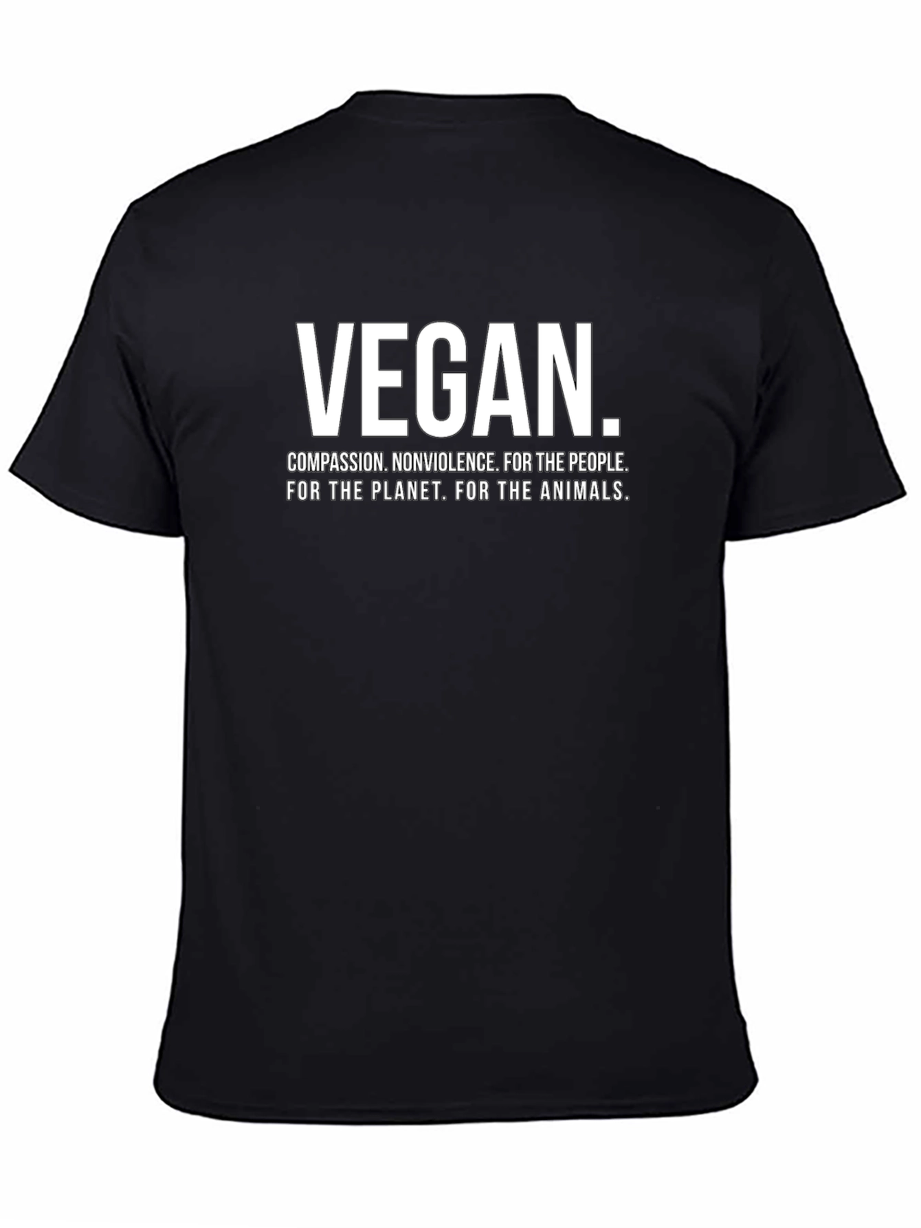 Vegan T-Shirt - Compassion Nonviolence