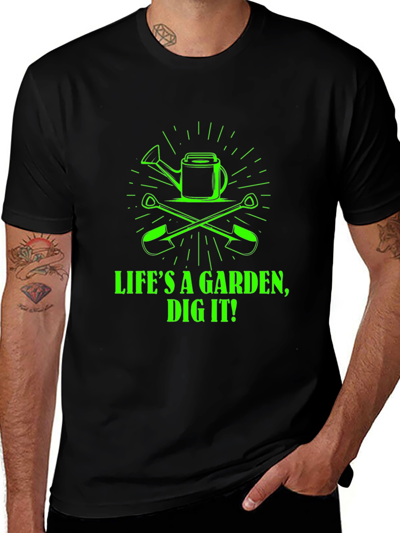 Lifes a Garden Dig It! Graphic Tee