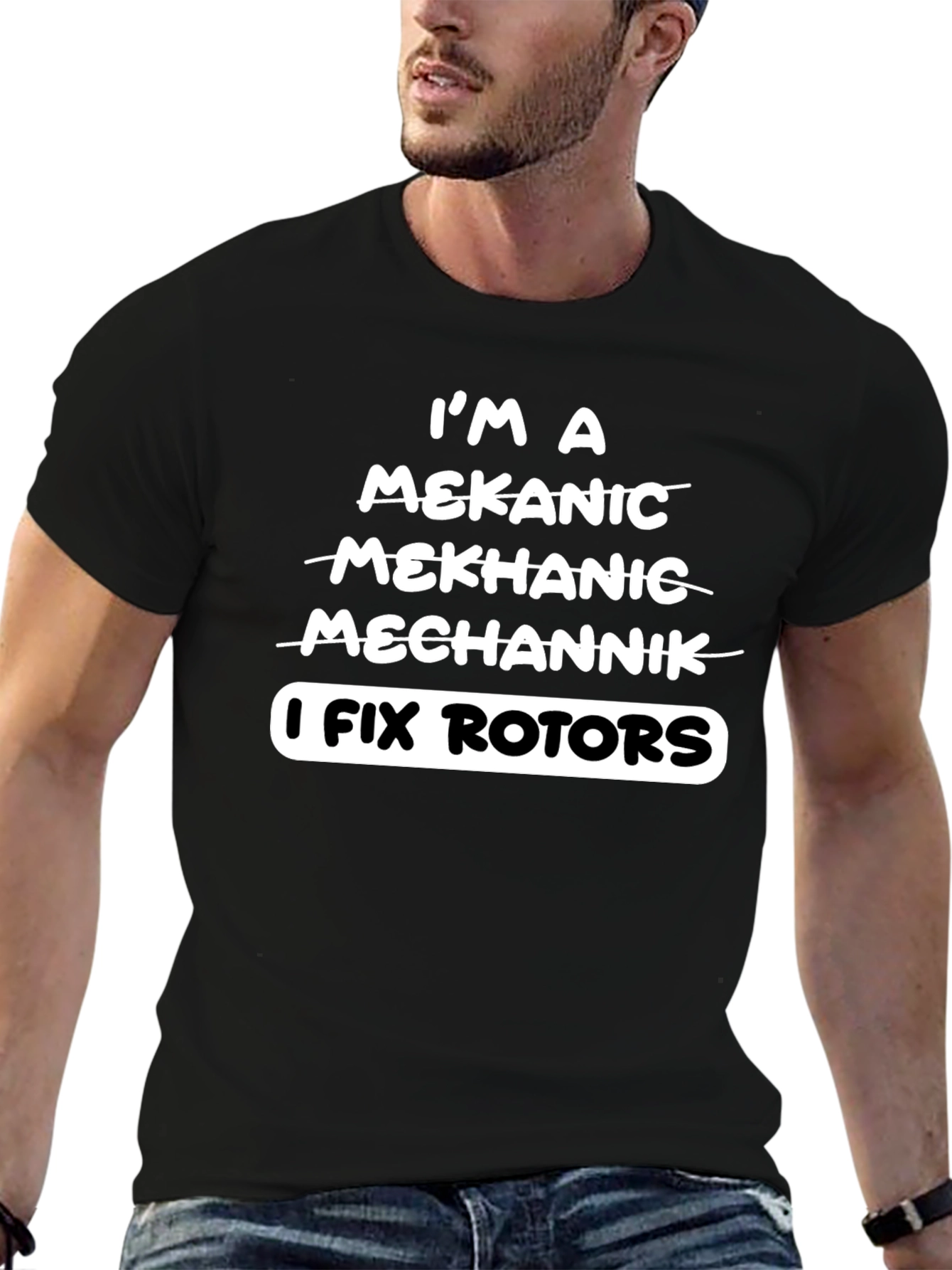 I Fix Rotors T-Shirt - Funny Mechanic Tee