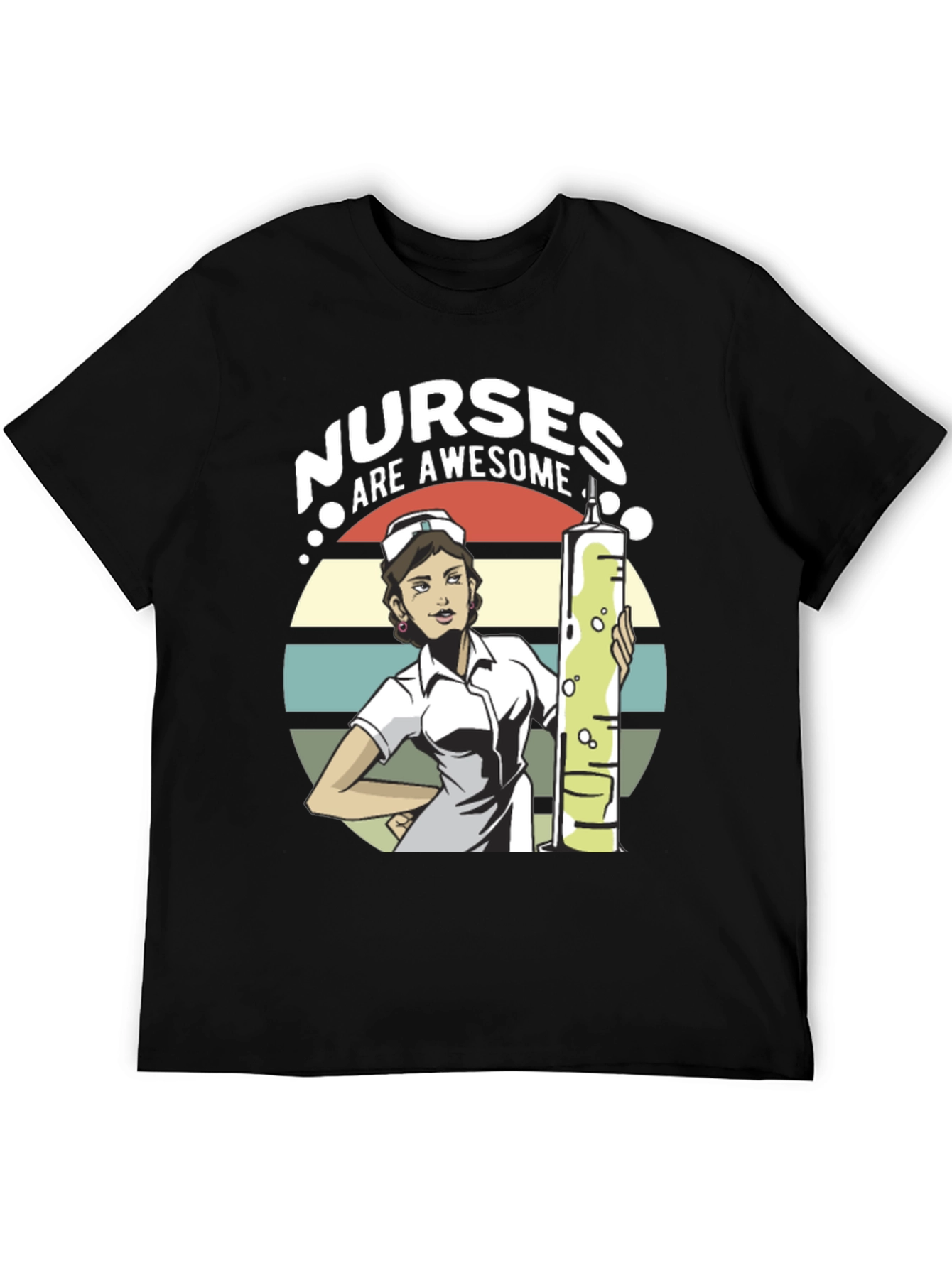Nurses Are Awesome Graphic T-Shirt