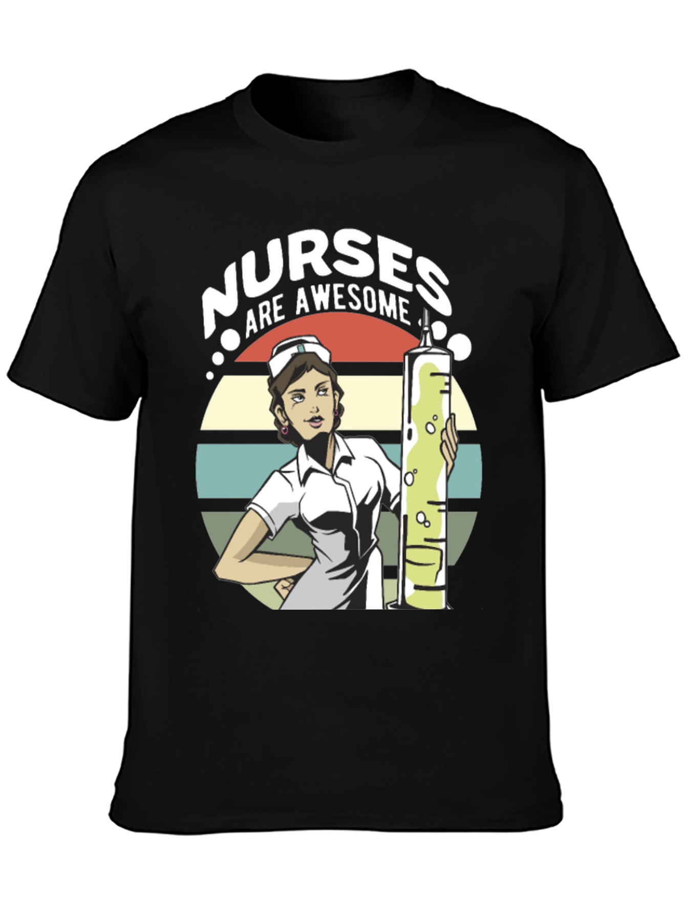 Nurses Are Awesome Graphic T-Shirt