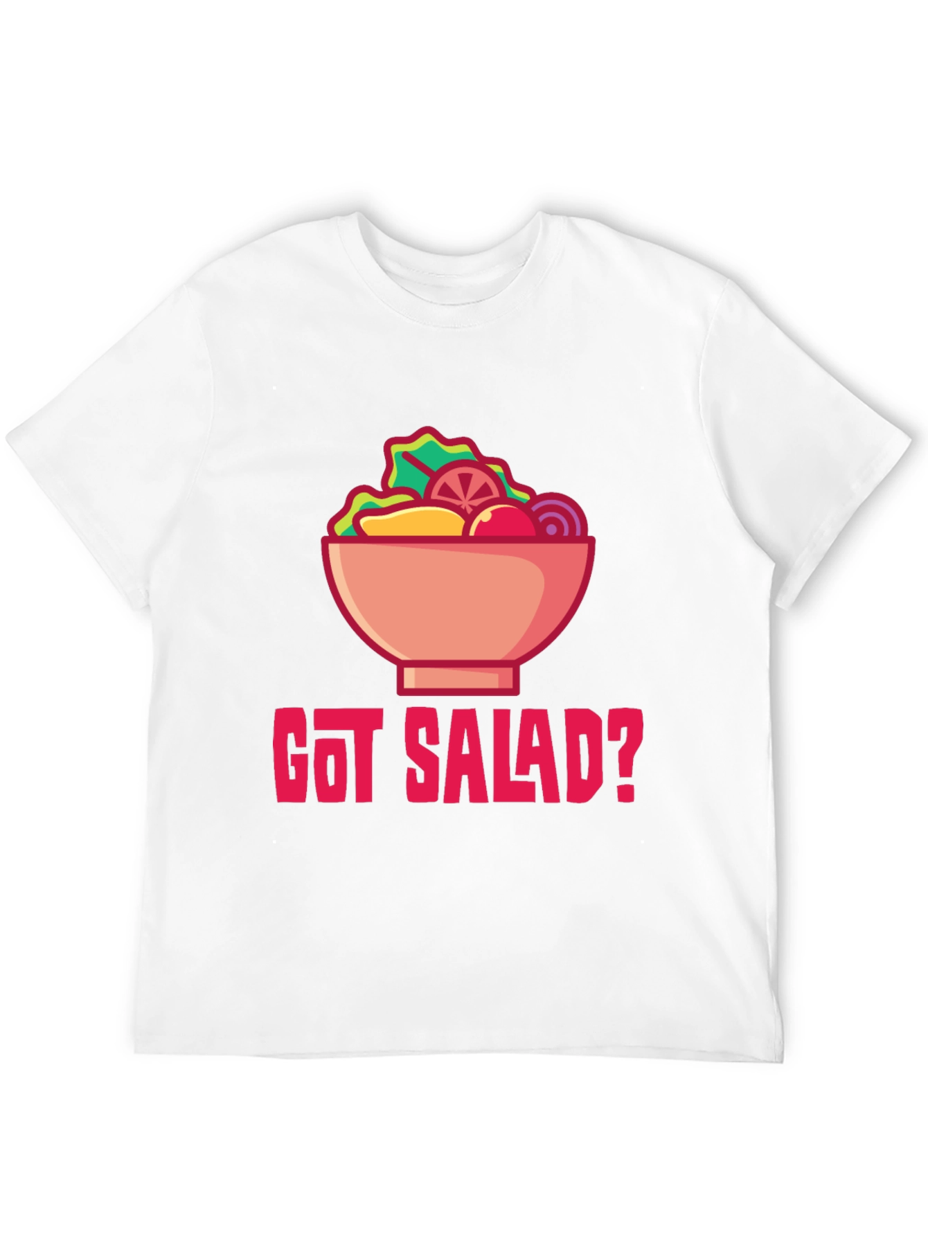 Got Salad? Graphic Tee - Black Cotton Blend