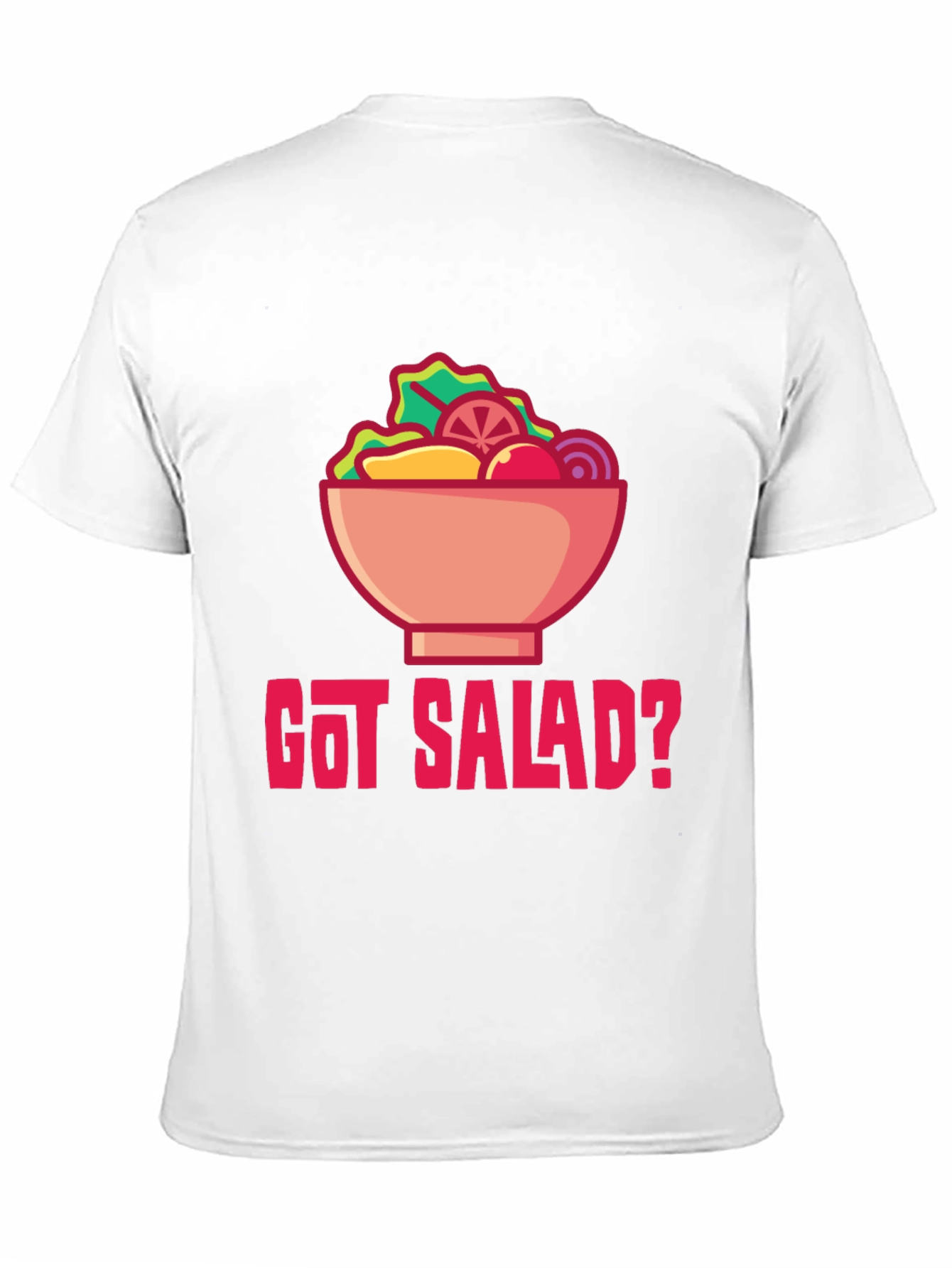 Got Salad? Graphic Tee - Black Cotton Blend