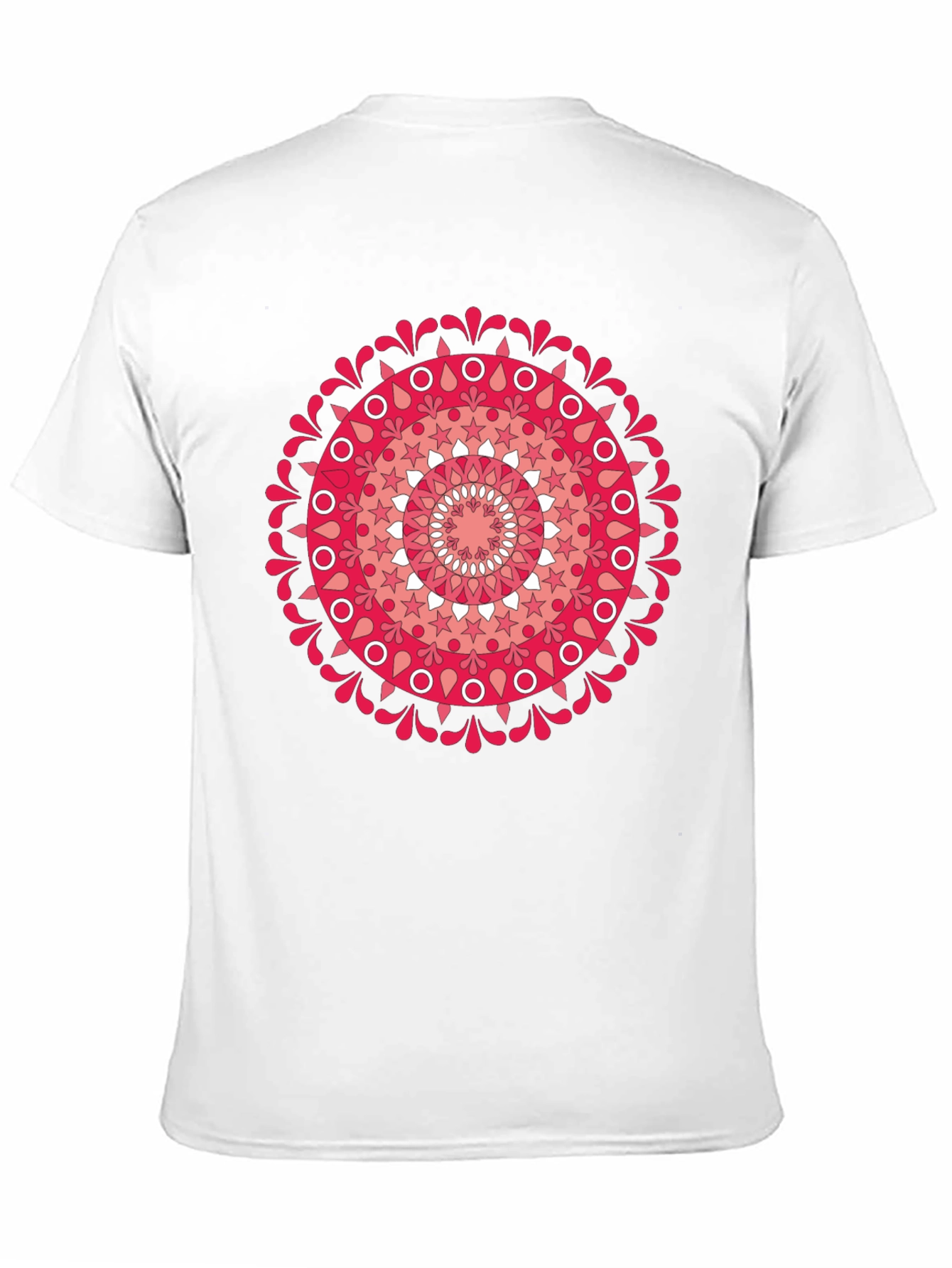 Mandala Graphic Tee - Mens Black T-Shirt