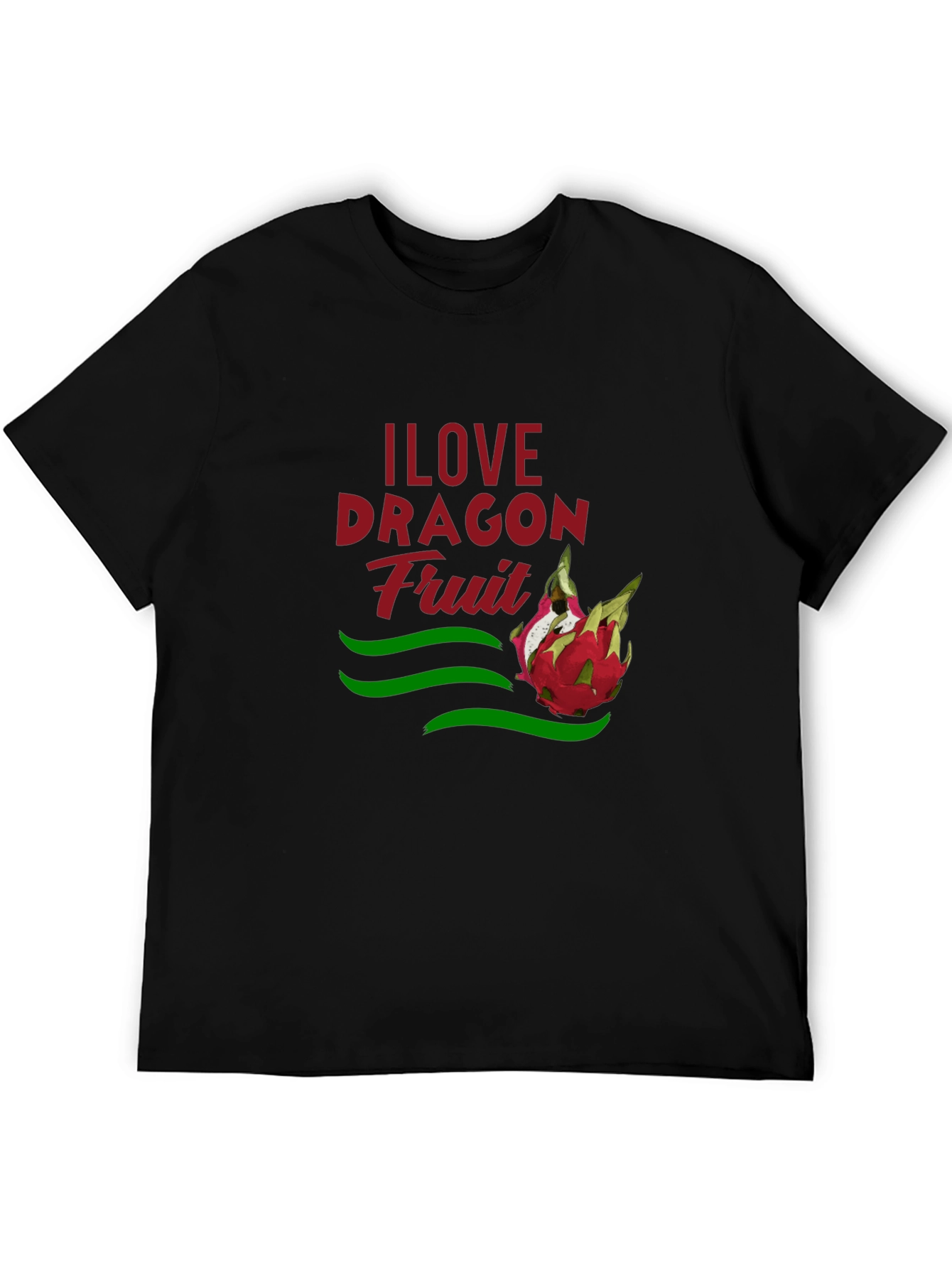 I Love Dragon Fruit Graphic T-Shirt