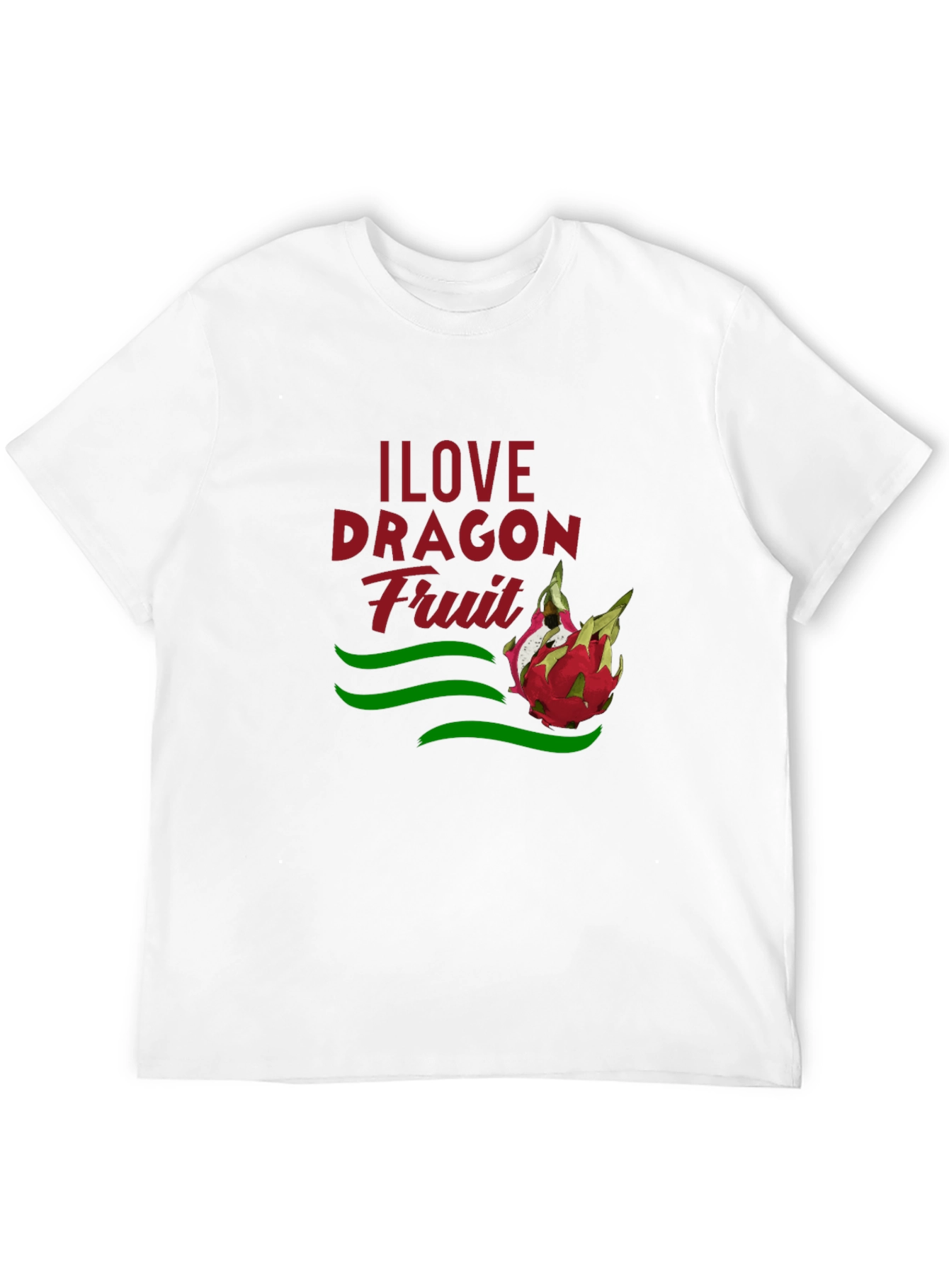 I Love Dragon Fruit Graphic T-Shirt