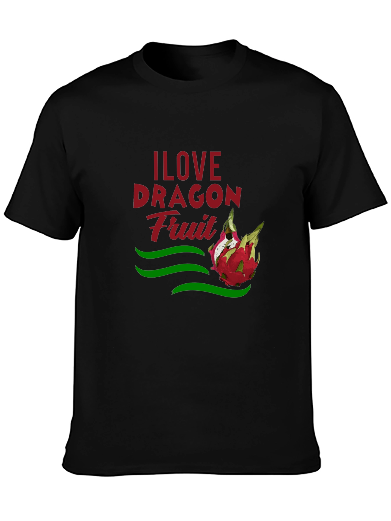 I Love Dragon Fruit Graphic T-Shirt