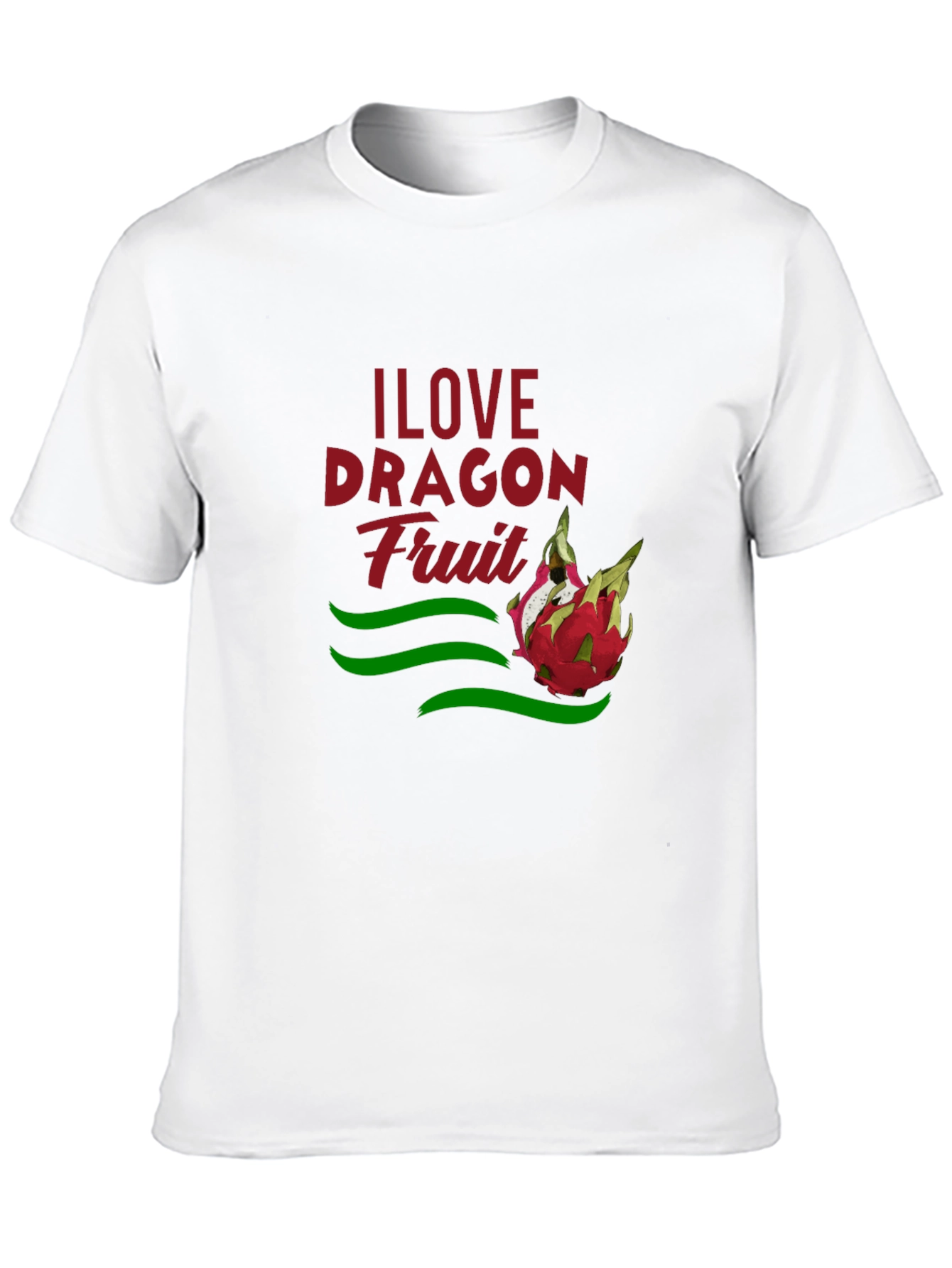 I Love Dragon Fruit Graphic T-Shirt