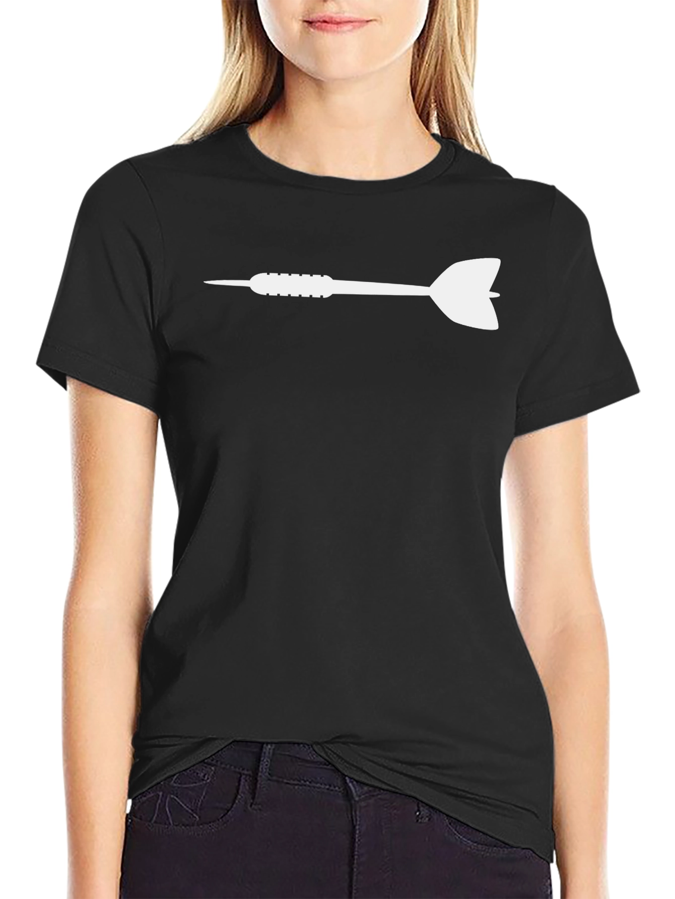 Dart Tee - Classic Black Dartboard Sport T-Shirt