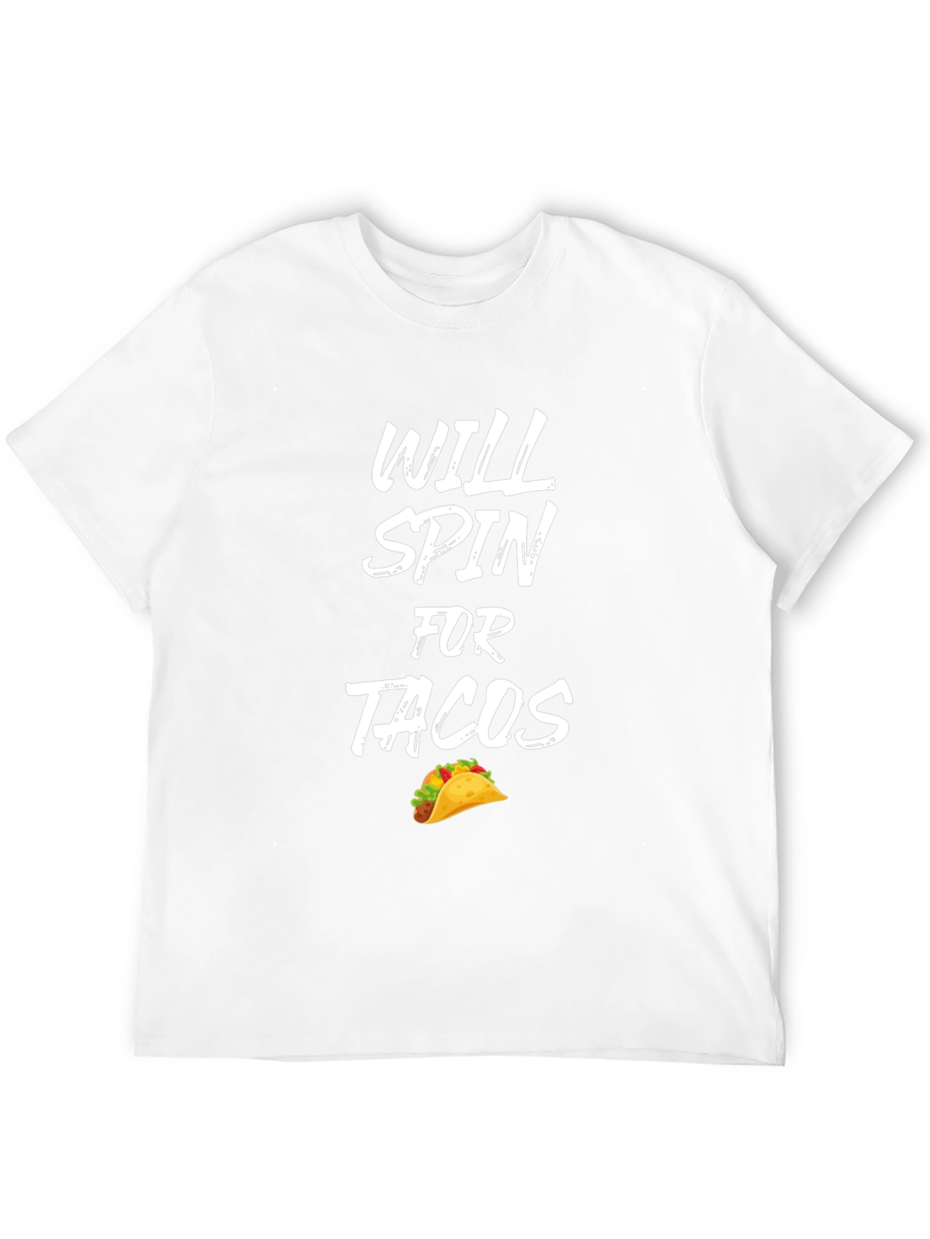 Will Spin For Tacos Graphic Tee - Unisex