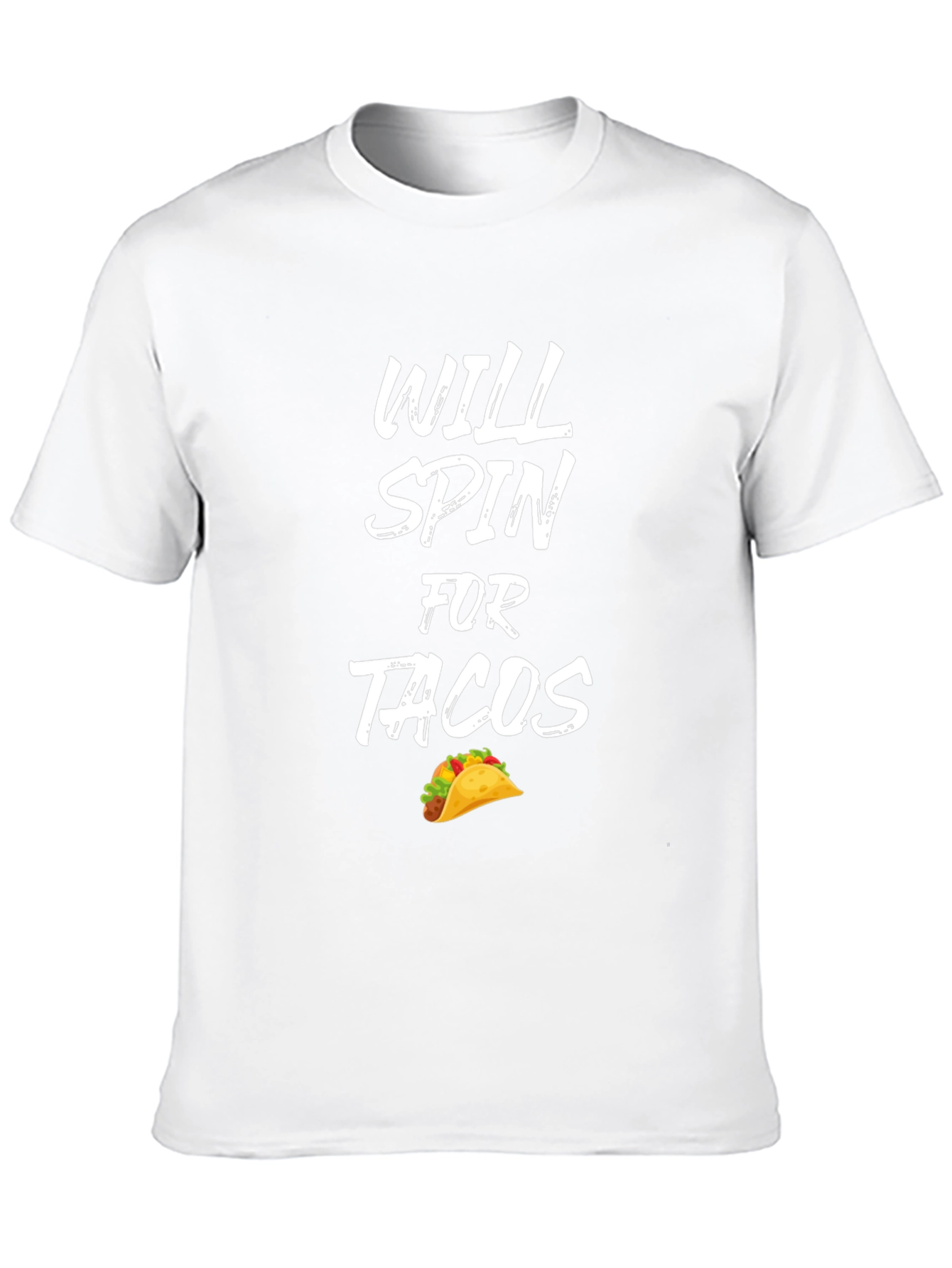 Will Spin For Tacos Graphic Tee - Unisex