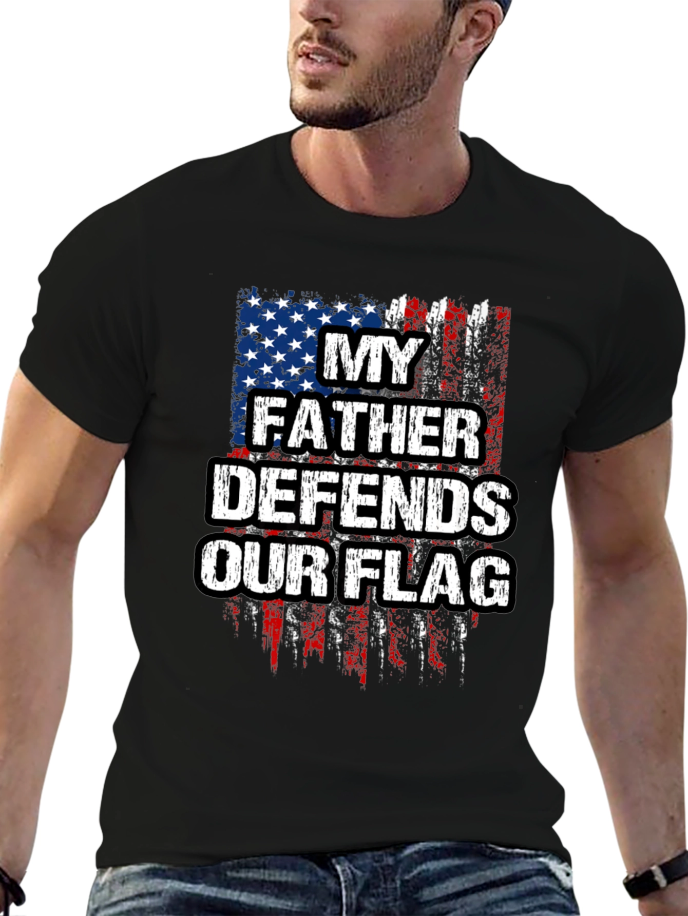 My Father Defends Our Flag T-Shirt