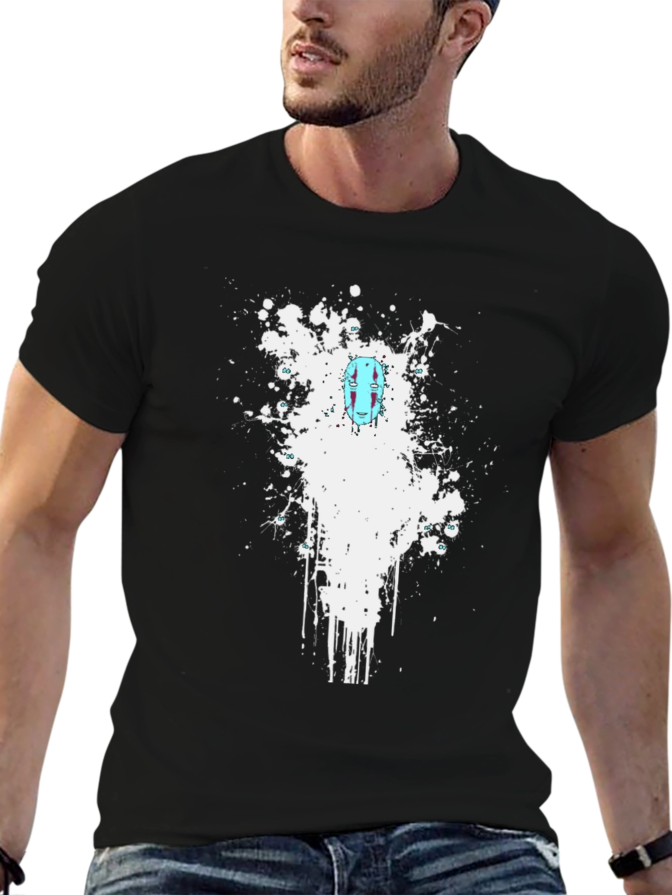 No Face Spirited Away Graphic Tee