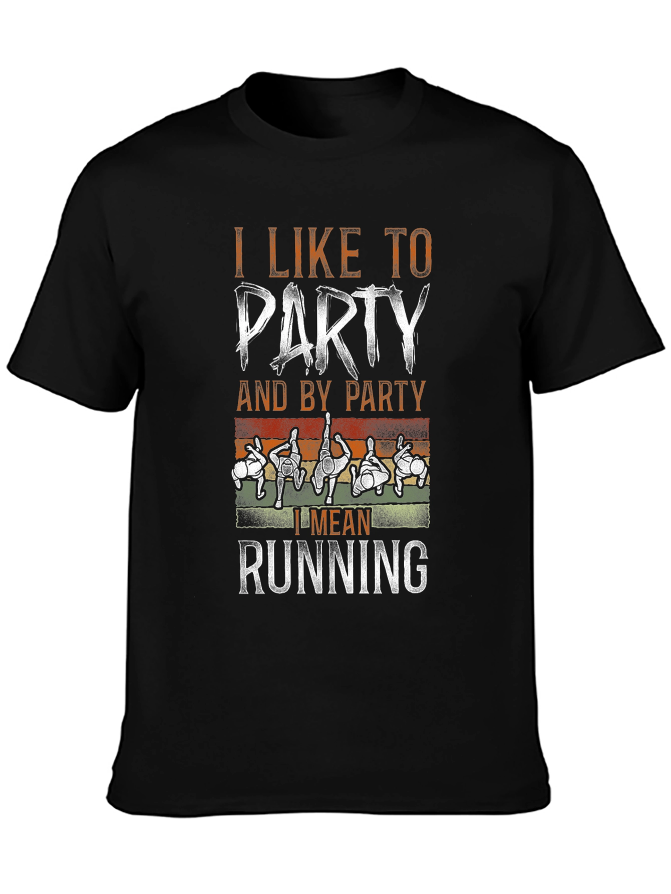 I Like To Party Running T-Shirt