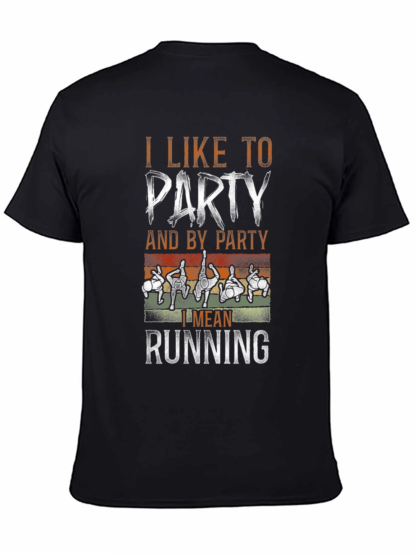 I Like To Party Running T-Shirt
