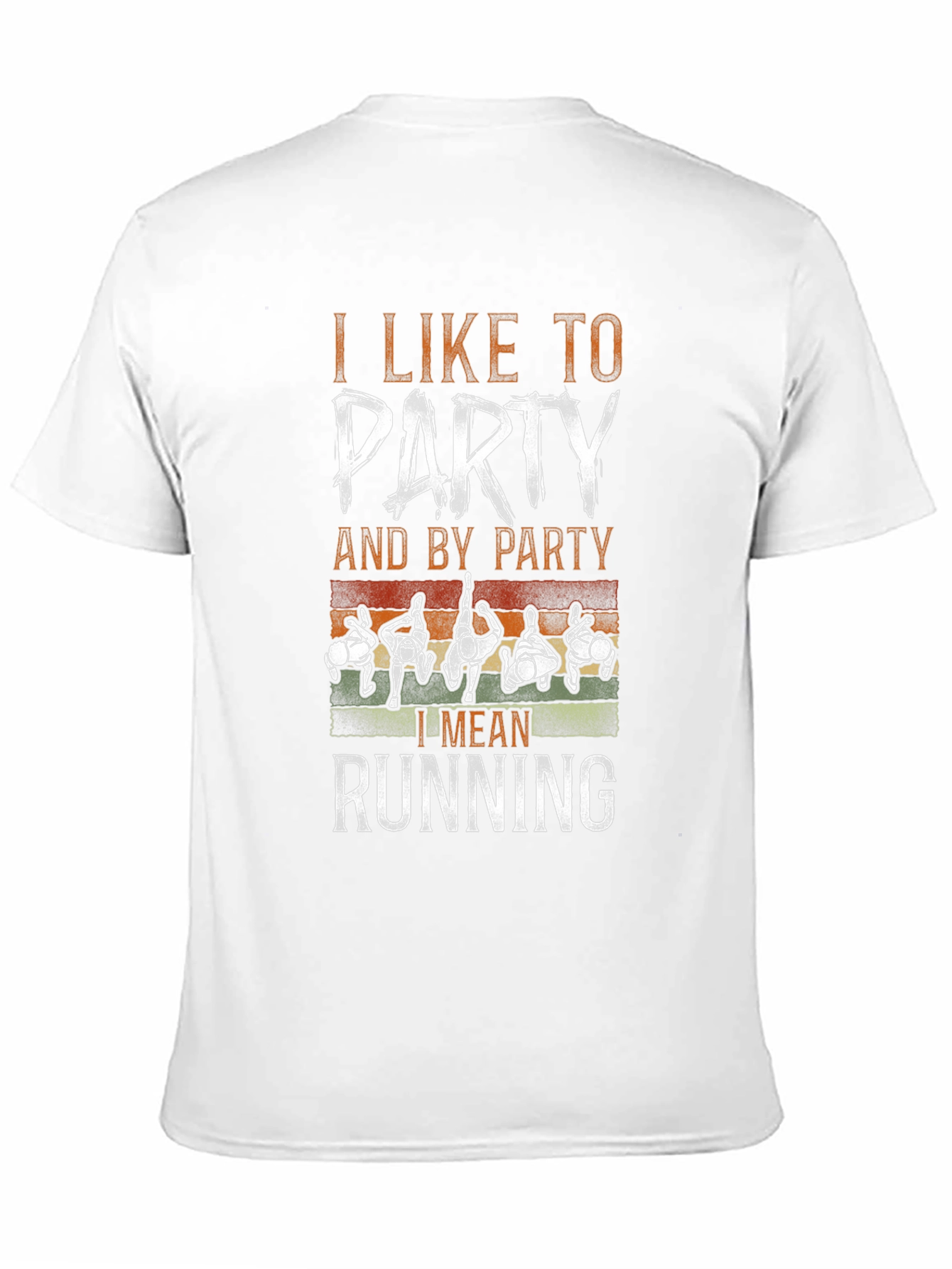 I Like To Party Running T-Shirt