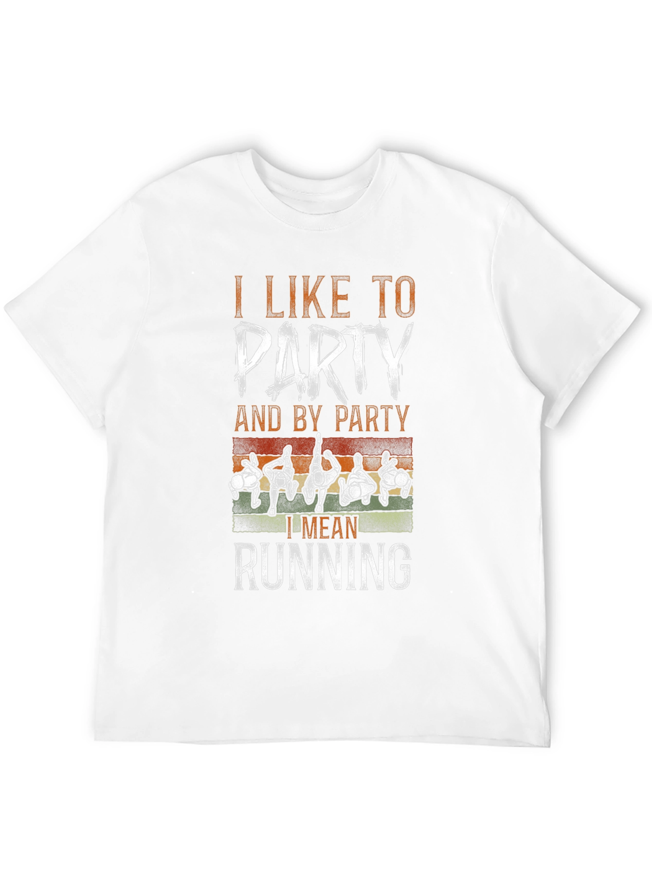 I Like To Party Running T-Shirt