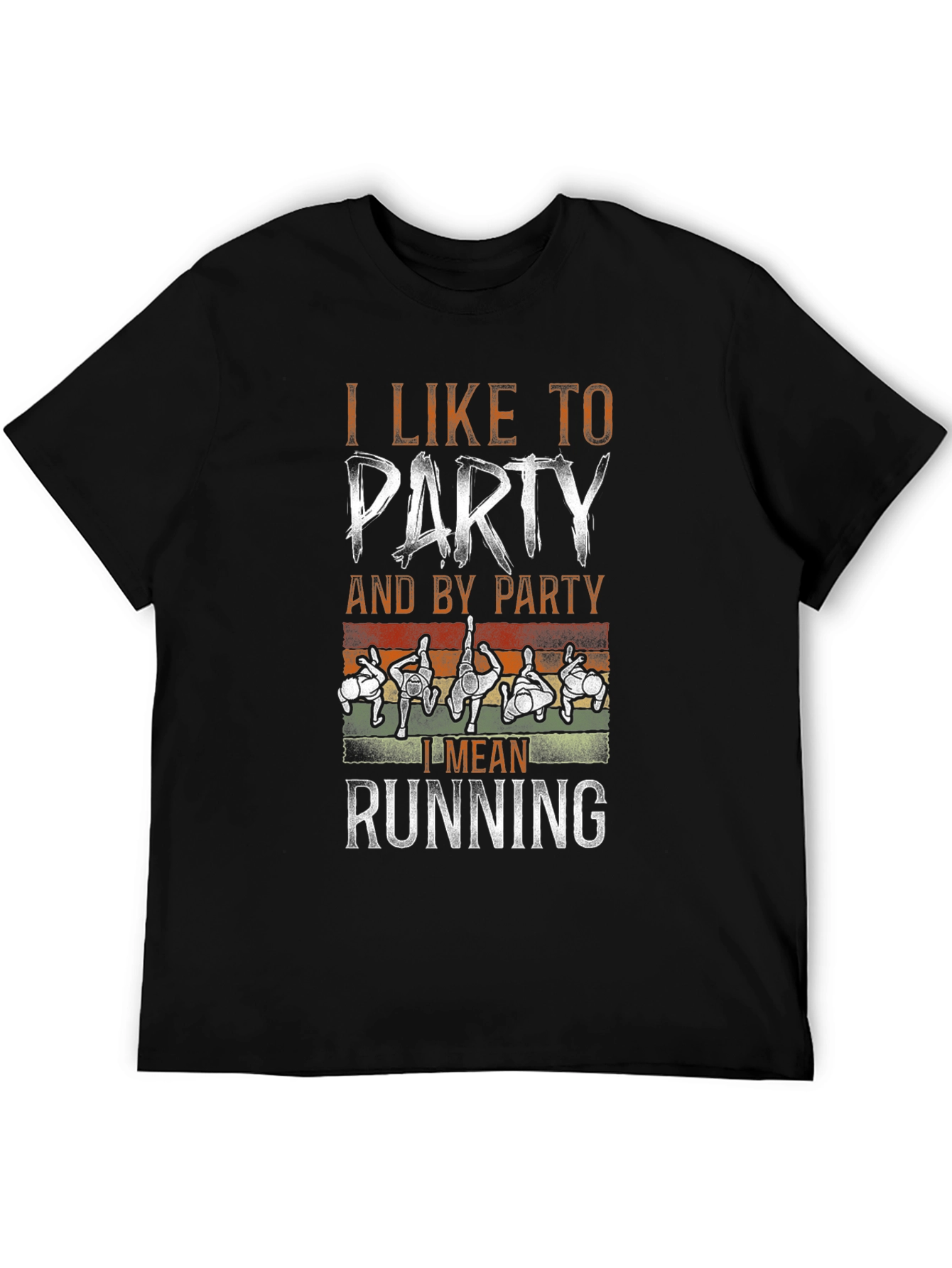 I Like To Party Running T-Shirt