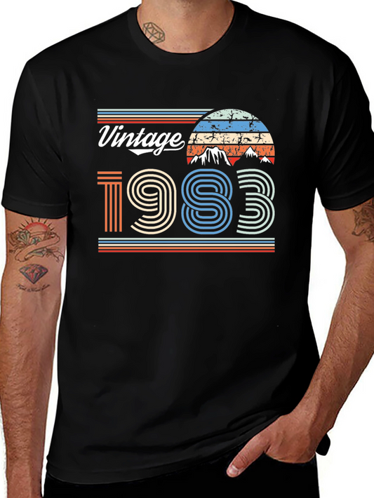 Vintage 1983 Retro T-Shirt - Classic Birthday Gift